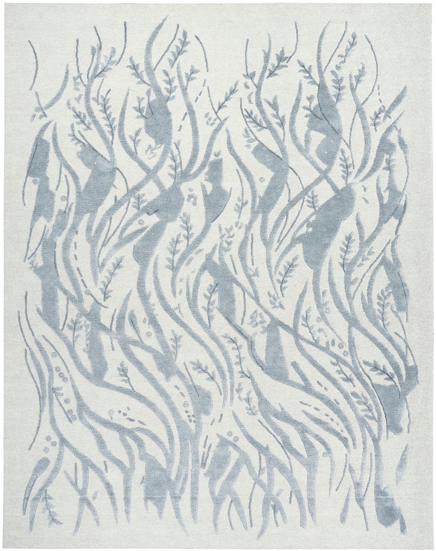 Nourison Divine 5'6" x 7'5" Slate Modern Indoor Rug