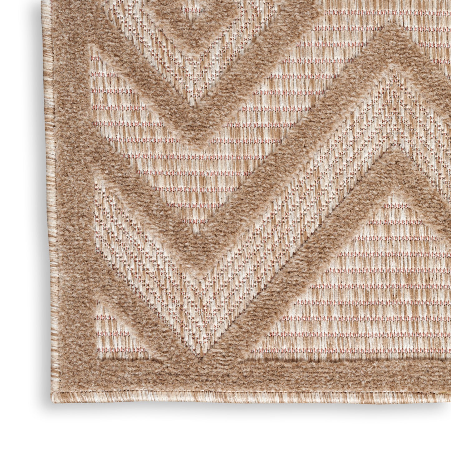 Nourison Versatile 9' x 12' Natural Beige Modern Rug