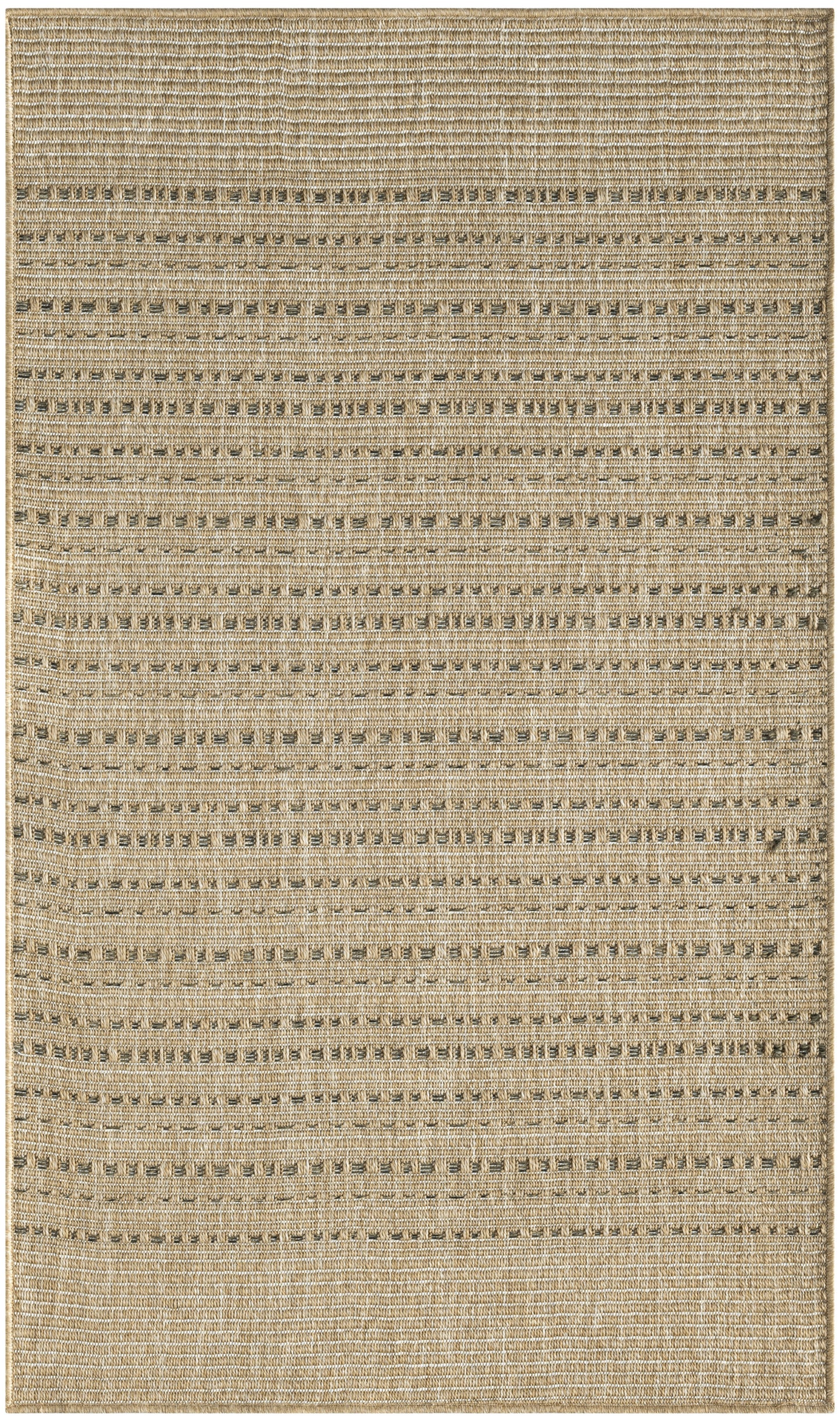 Nourison Tulum 3' x 5' Taupe Outdoor Rug