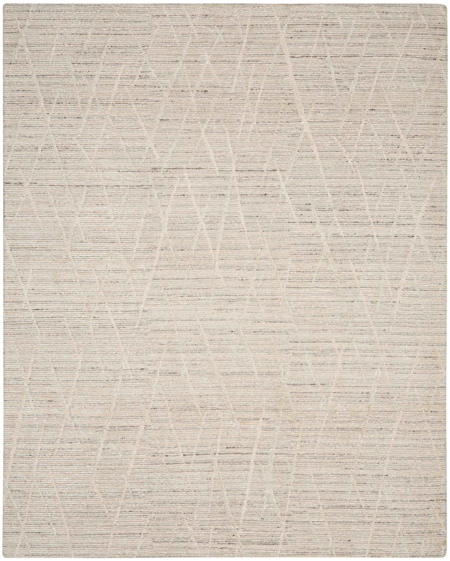 Nourison Ocean 7'9" x 9'9" Pearl Modern Indoor Rug