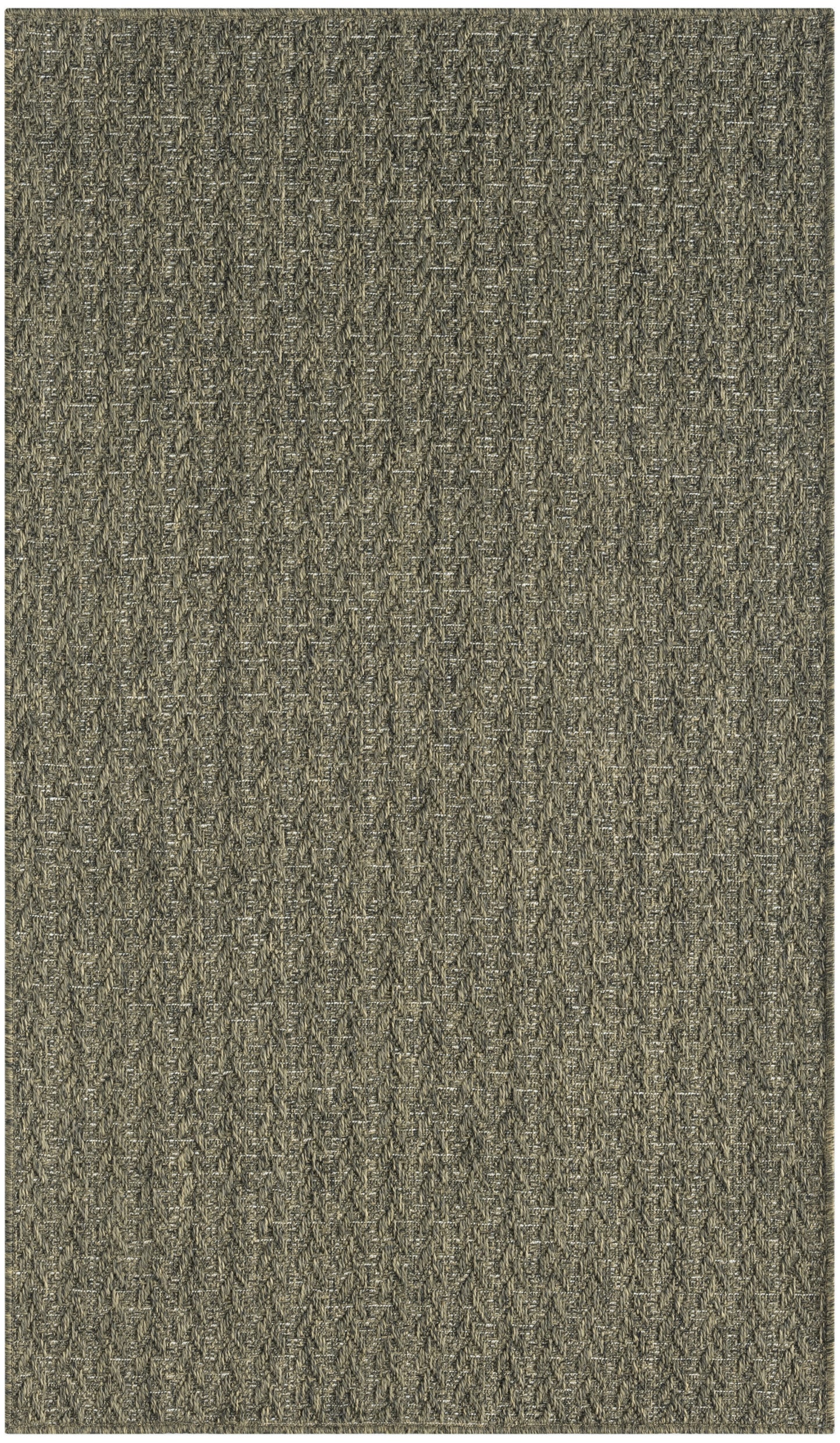 Nourison Tulum 3' x 5' Olive Outdoor Rug