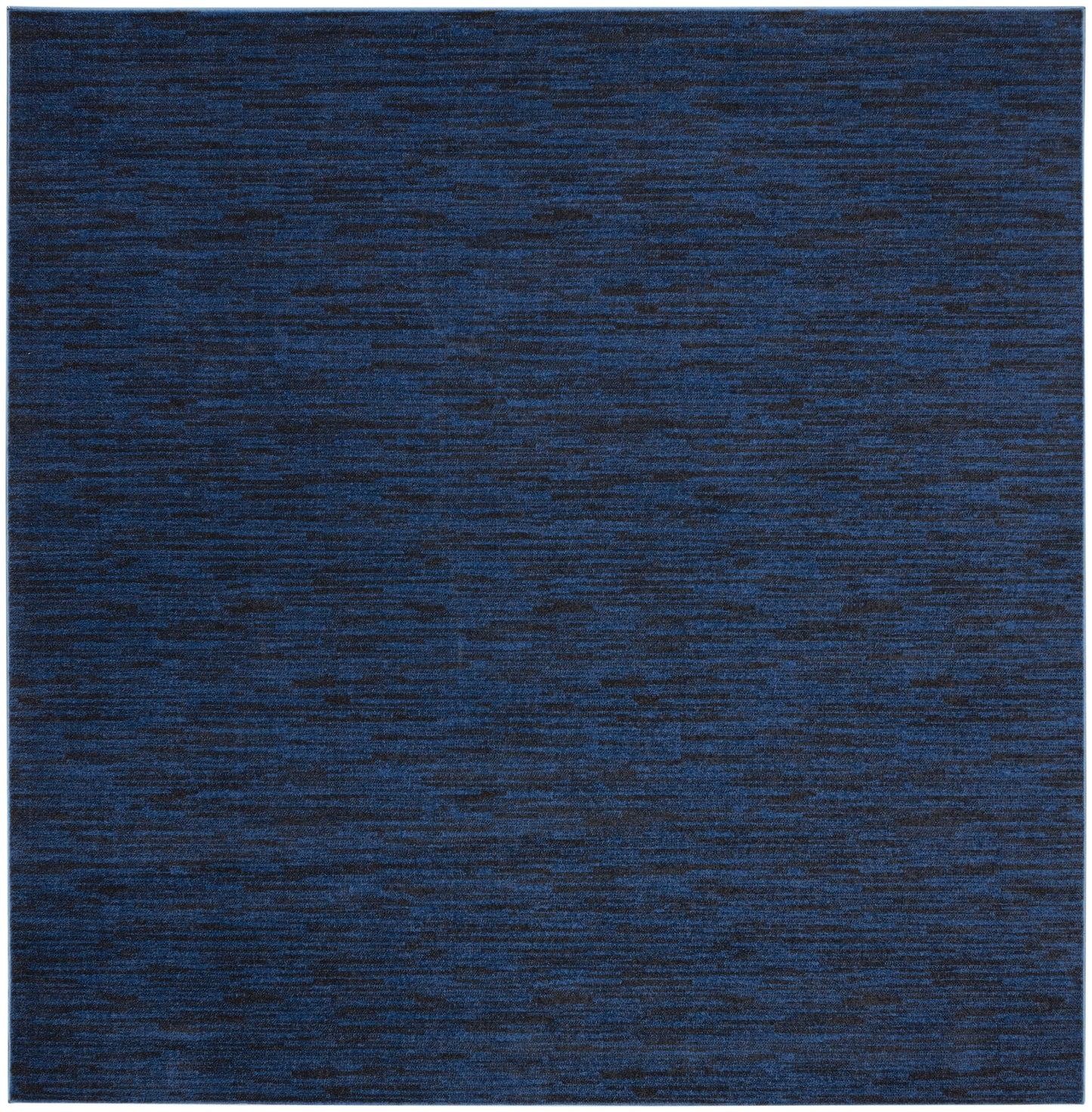 Nourison Nourison Essentials 9' x Square Midnight Blue Outdoor Rug