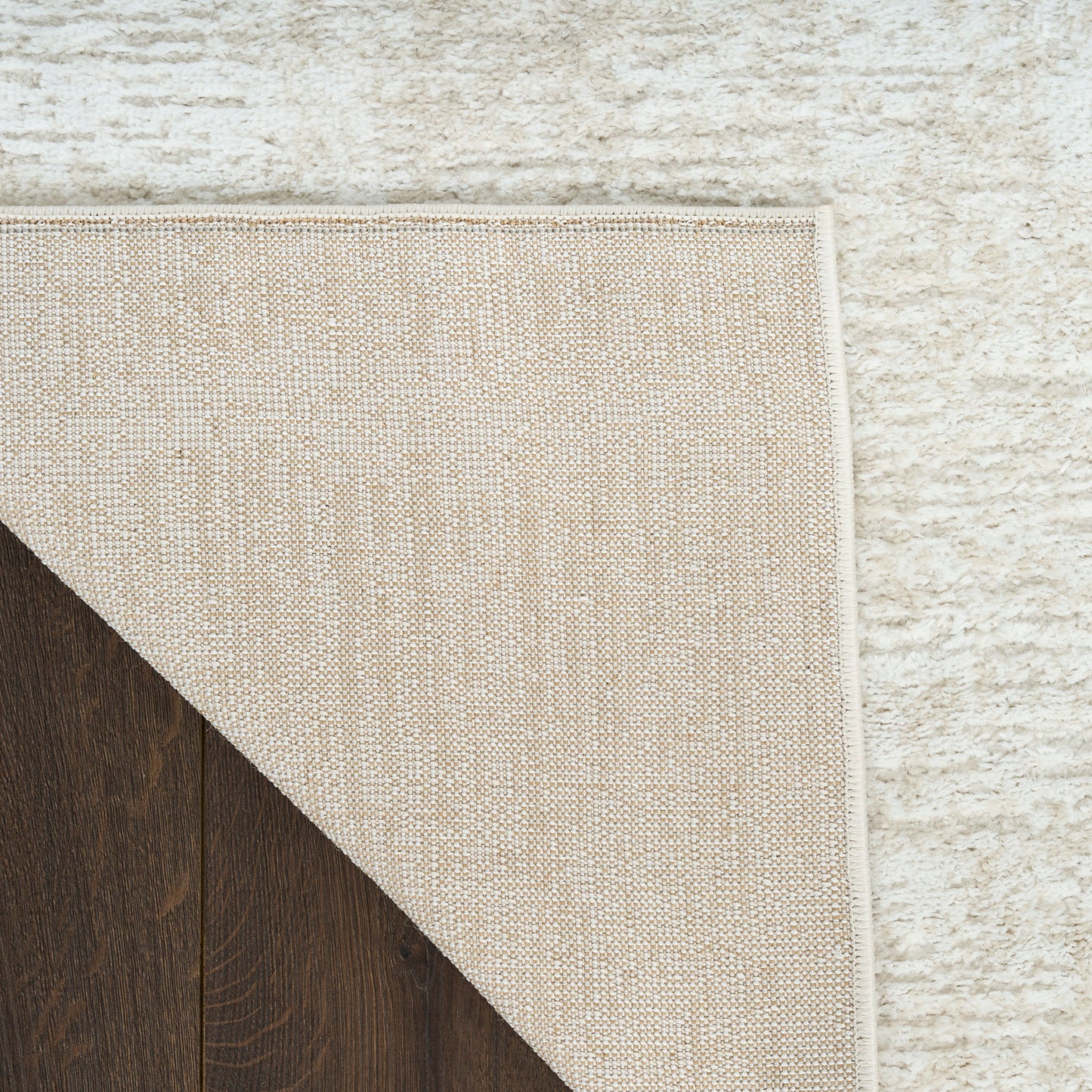 Nourison Dekor 4' x 6' Beige Modern Indoor Rug