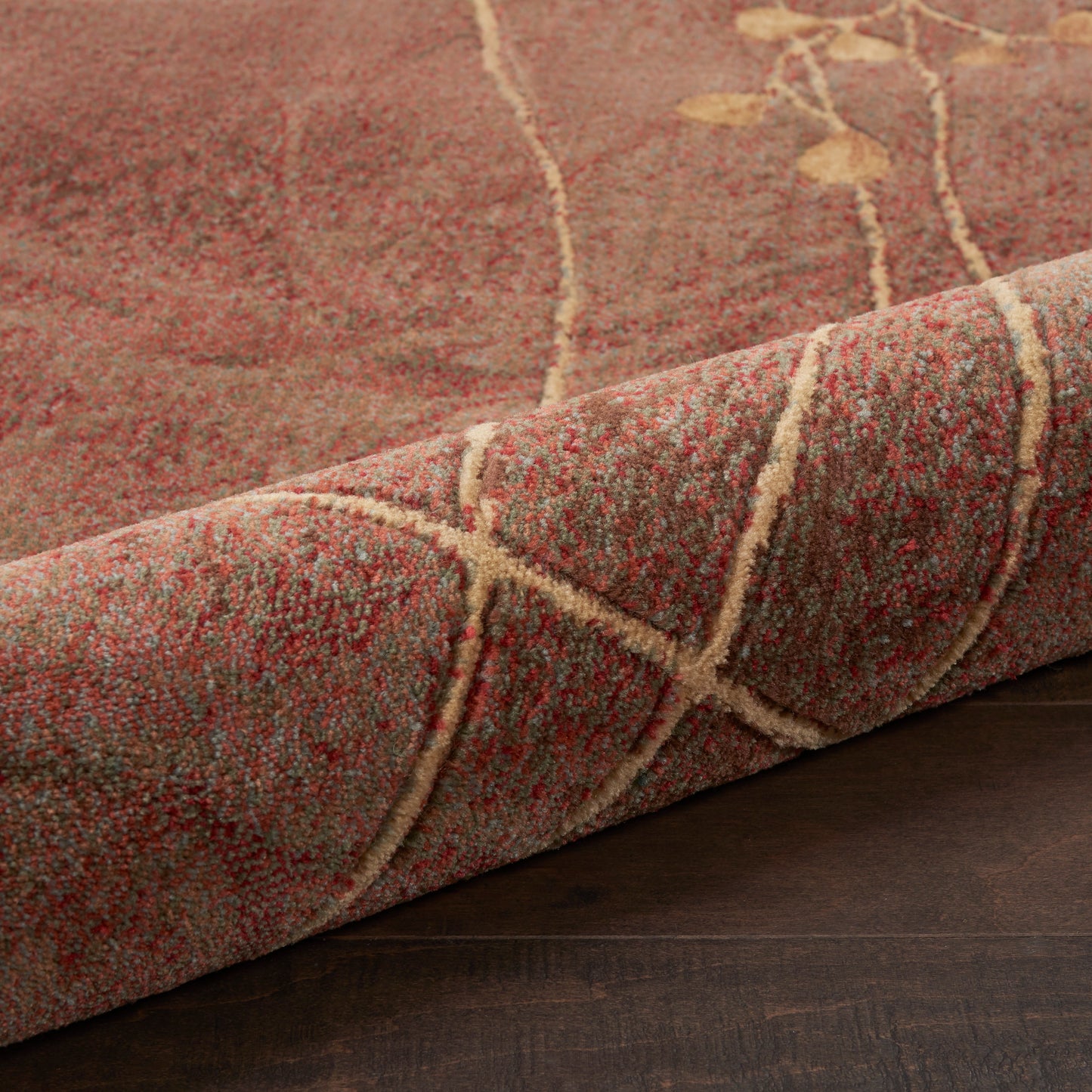Nourison Somerset 5'3" x 7'5" Multicolor Rustic Indoor Rug
