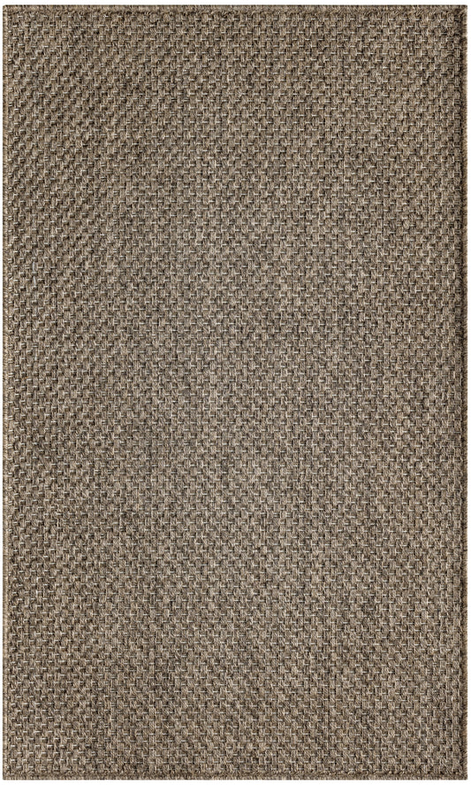 Nourison Tulum 2' x 3' Brown Outdoor Rug