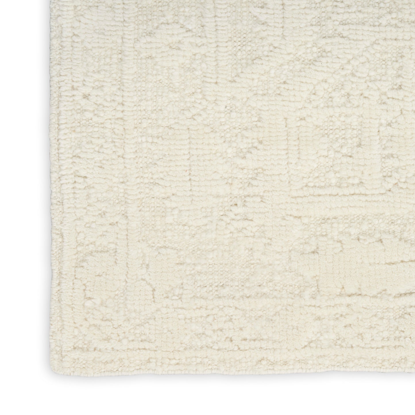 Nourison Blanco 7'9" x 9'9" Ivory Contemporary Indoor Rug