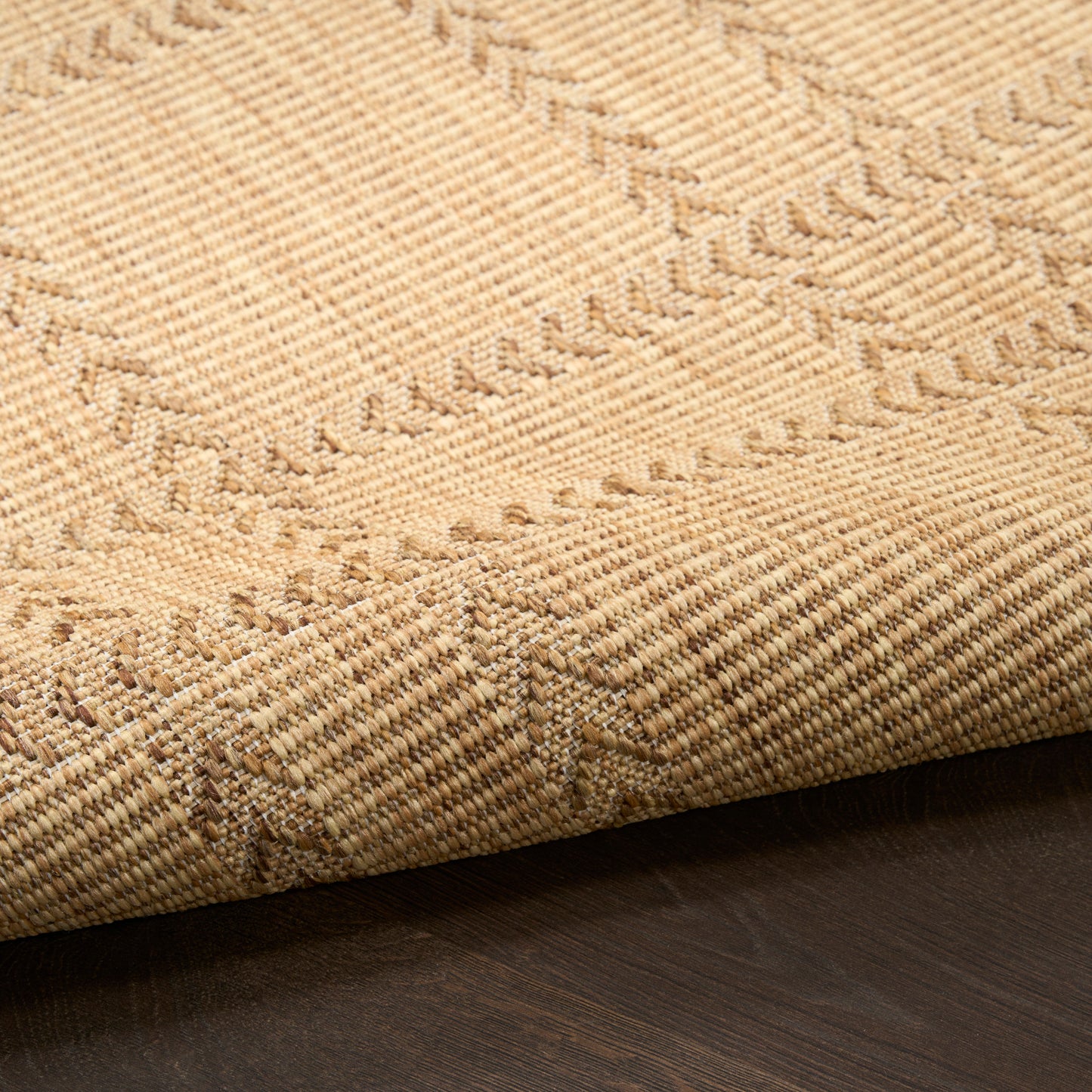 Nourison Horizon Indoor/Outdoor 4' x 6' Natural Modern Rug