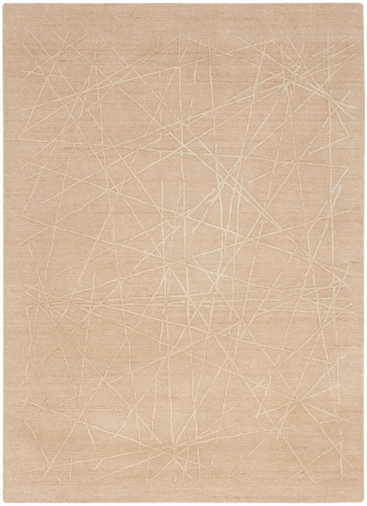 Calvin Klein CK044 Wander 5'3" x 7'3" Natural Modern Indoor Rug