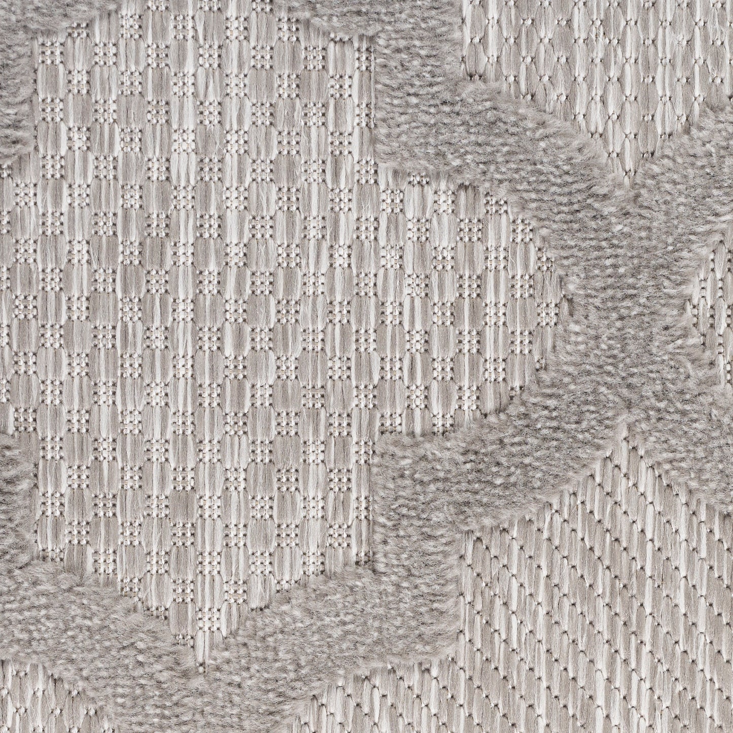 Nourison Easy Care 9' x 12' Silver Grey Modern Rug