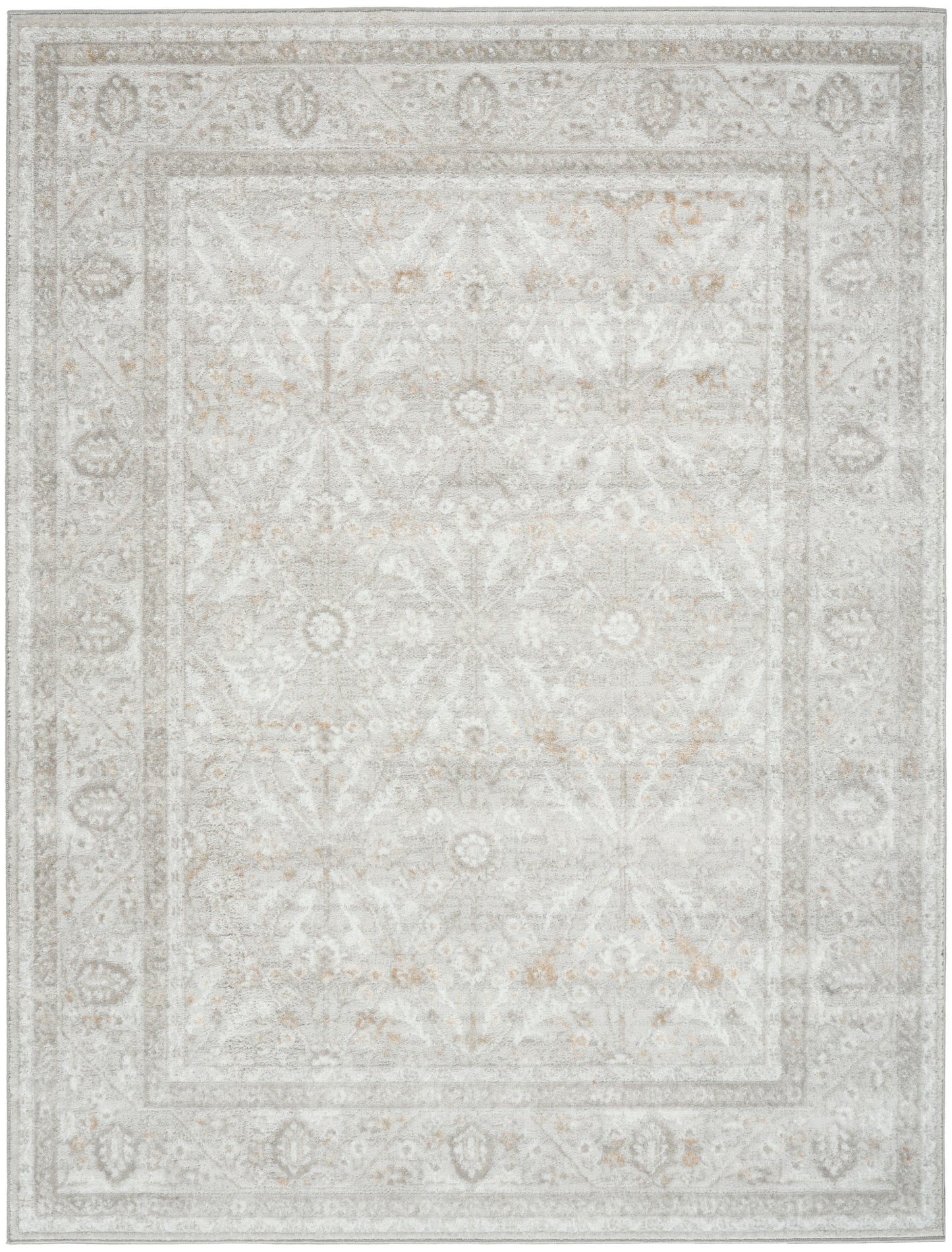 Nourison Dekor 5'3" x 7' Grey Vintage Indoor Rug