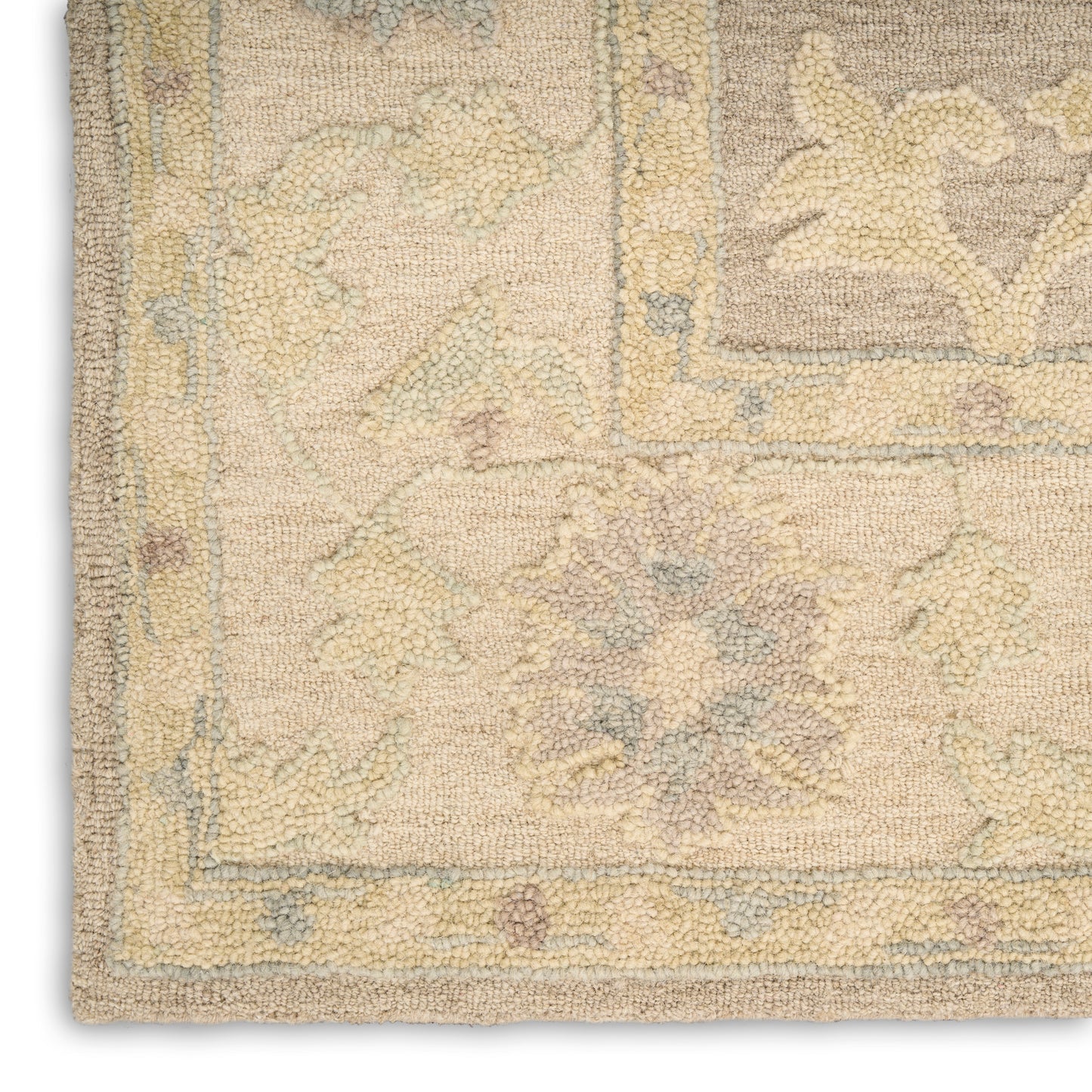 Nourison Maison 9'9" x 13'9" Taupe Ivory Vintage Indoor Rug