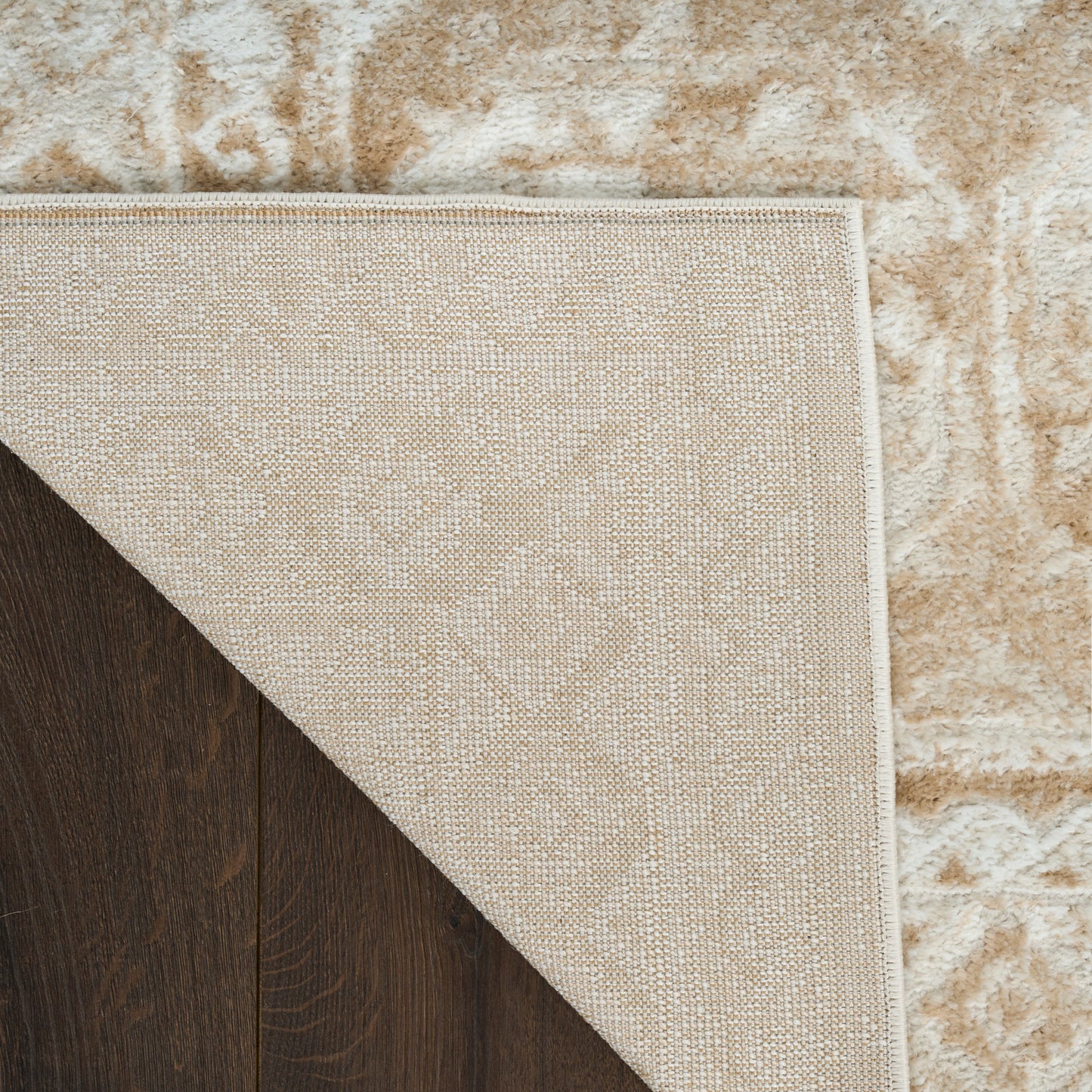 Nourison Dekor 4' x 6' Cream Beige Vintage Indoor Rug