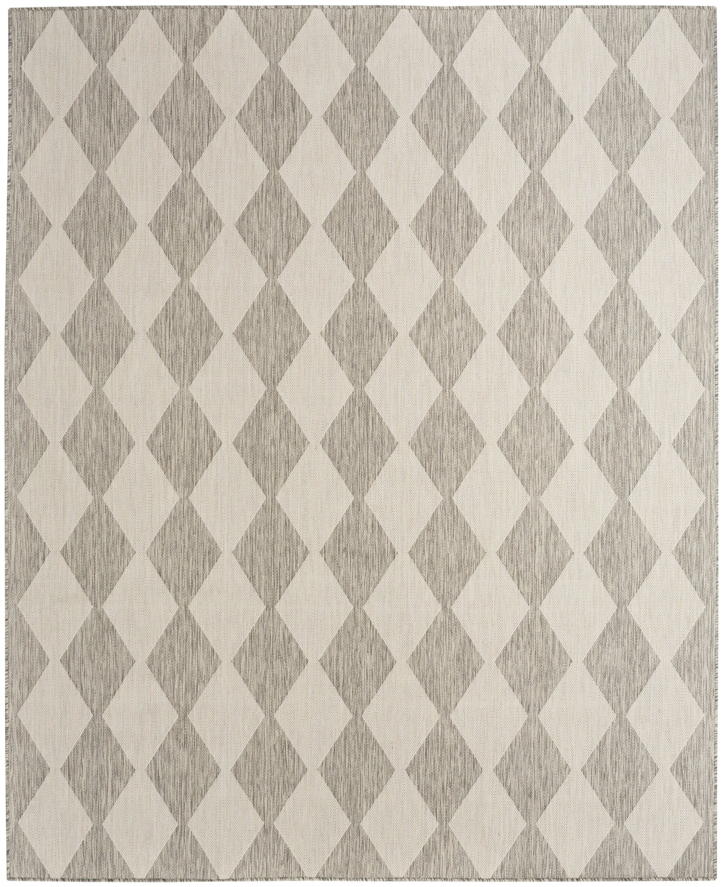 Nourison Positano 8' x 10' Light Grey Modern Rug
