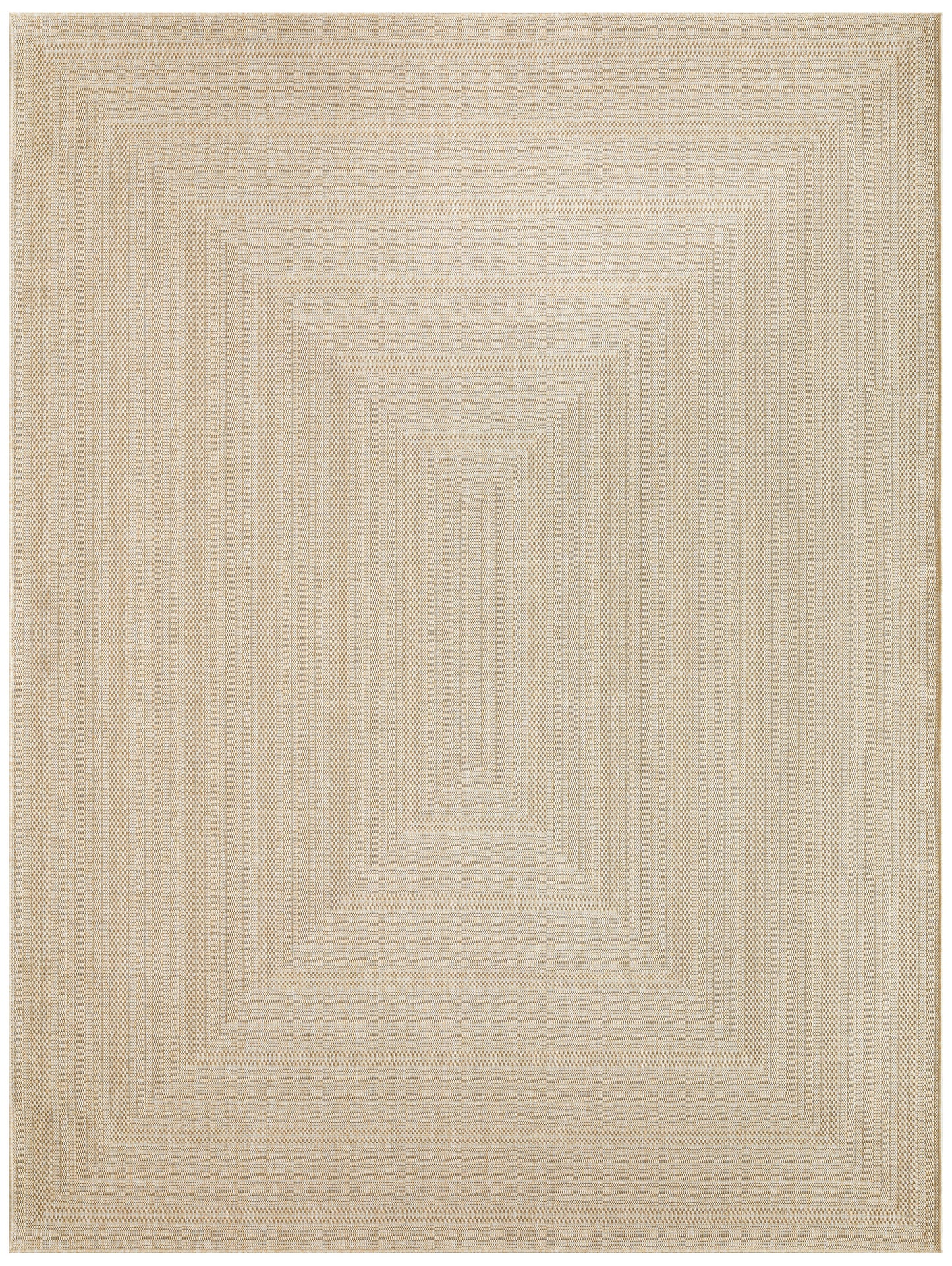Nourison Tulum 10' x 14' Cream Outdoor Rug