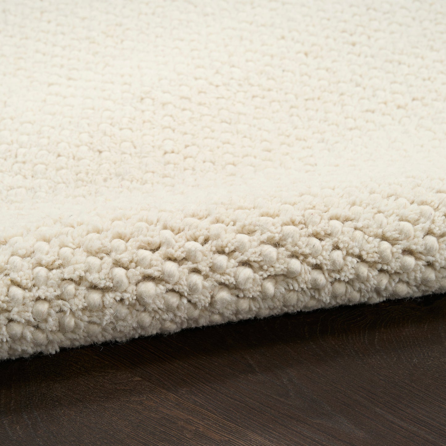 DKNY Pure Rows 8'6" x 11'6" Ivory Farmhouse Indoor Rug