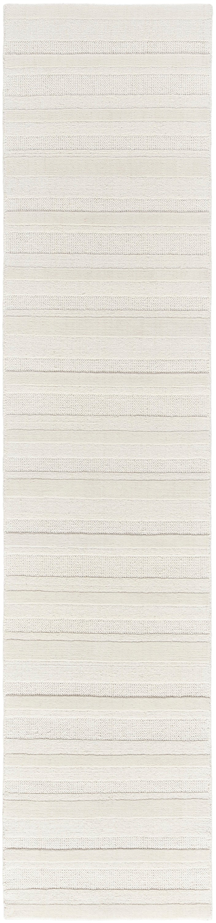 DKNY Pure Multi Weave 2'3" x 10' Ivory Contemporary Indoor Rug