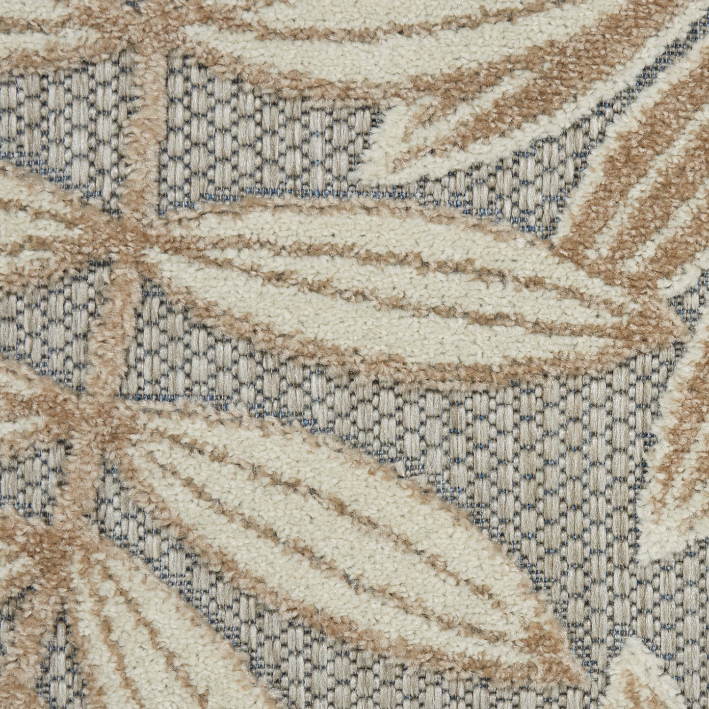 Nourison Aloha 9'6" x 13' Natural Tropical Rug