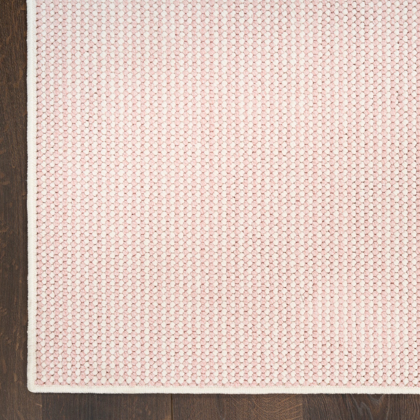 Nourison Natural Texture 2'3" x 7'6" Ivory Rose Farmhouse Indoor Rug