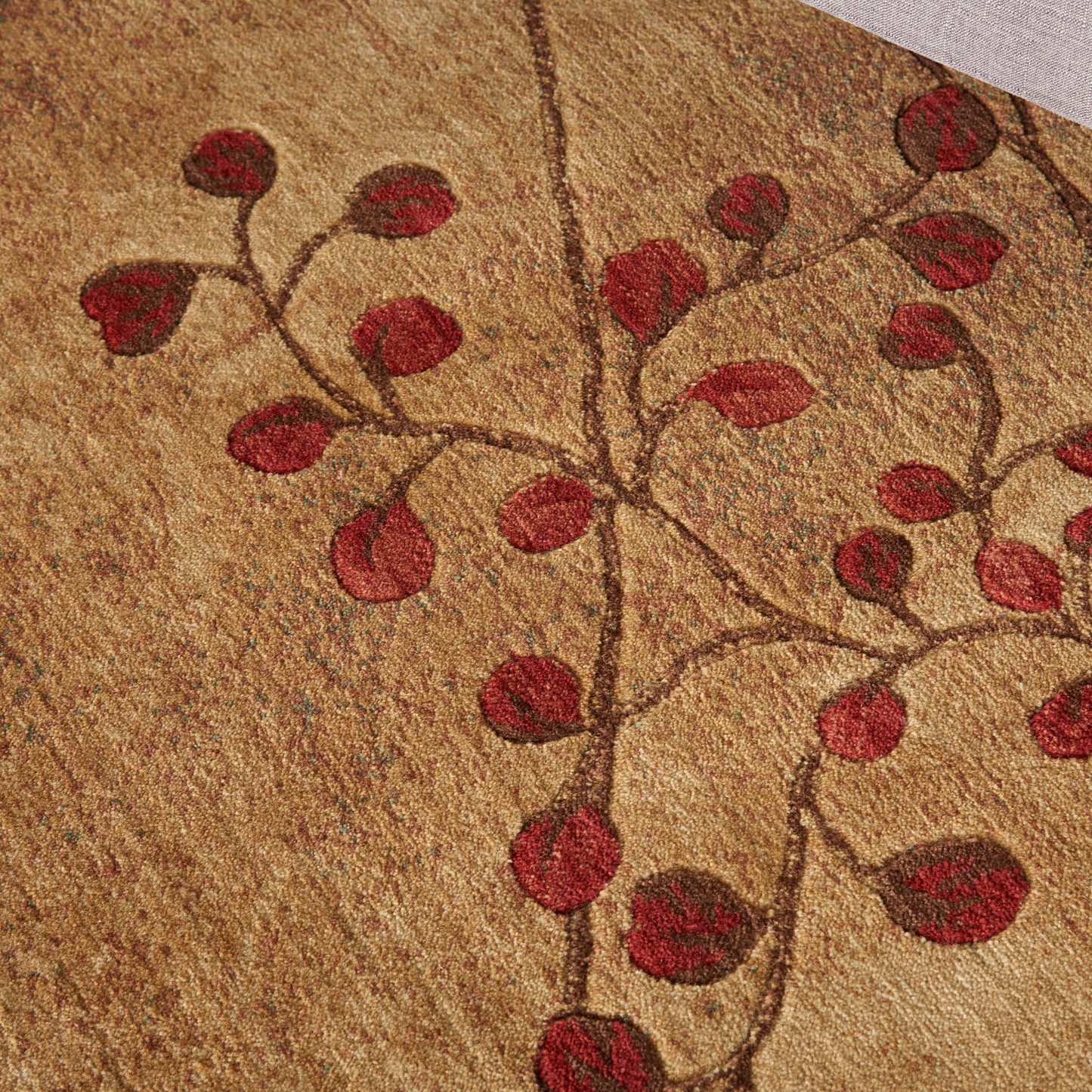 Nourison Somerset 7'9" x Round Latte Rustic Indoor Rug