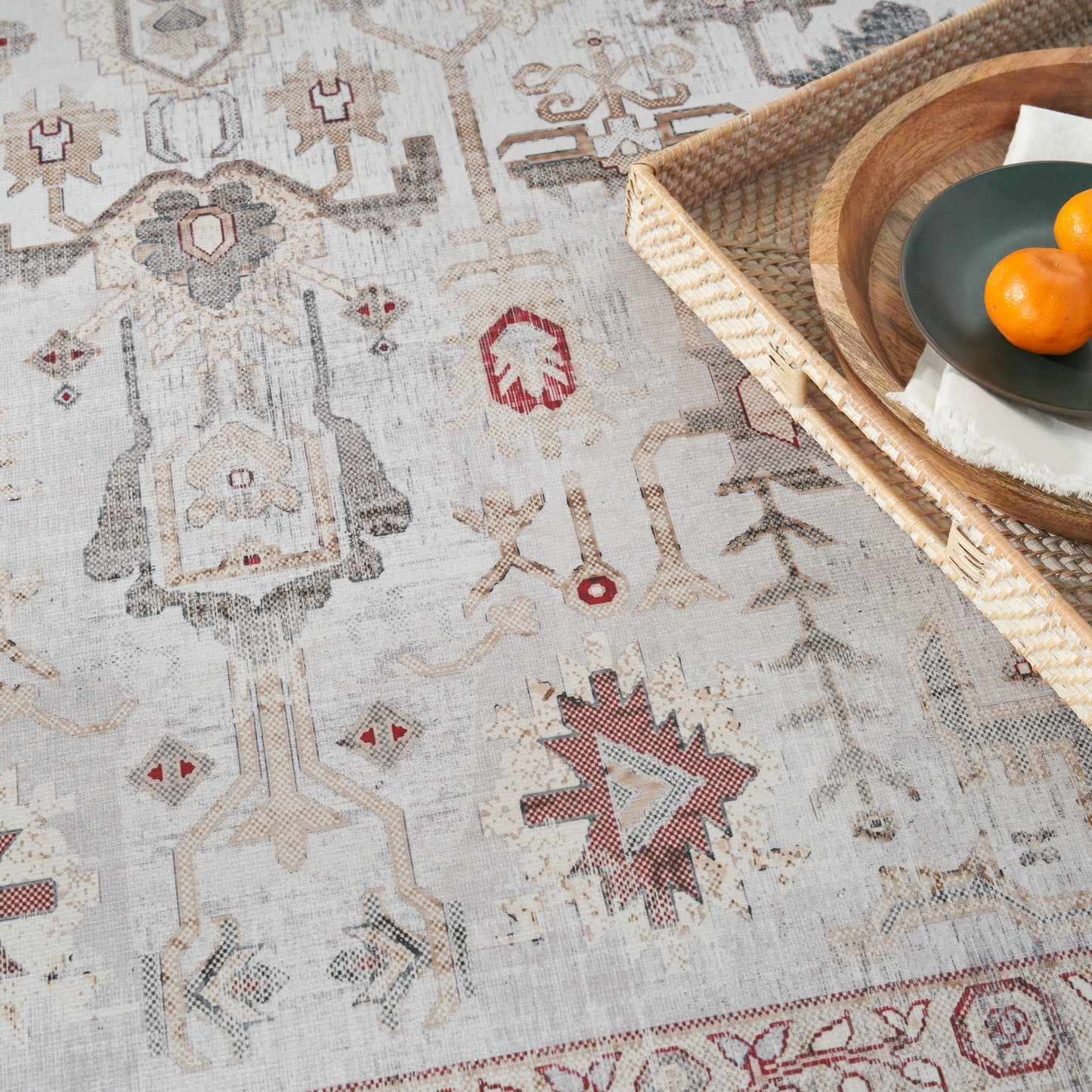 Nourison Vintage Home 5' x 7' Ivory Bohemian Indoor Rug