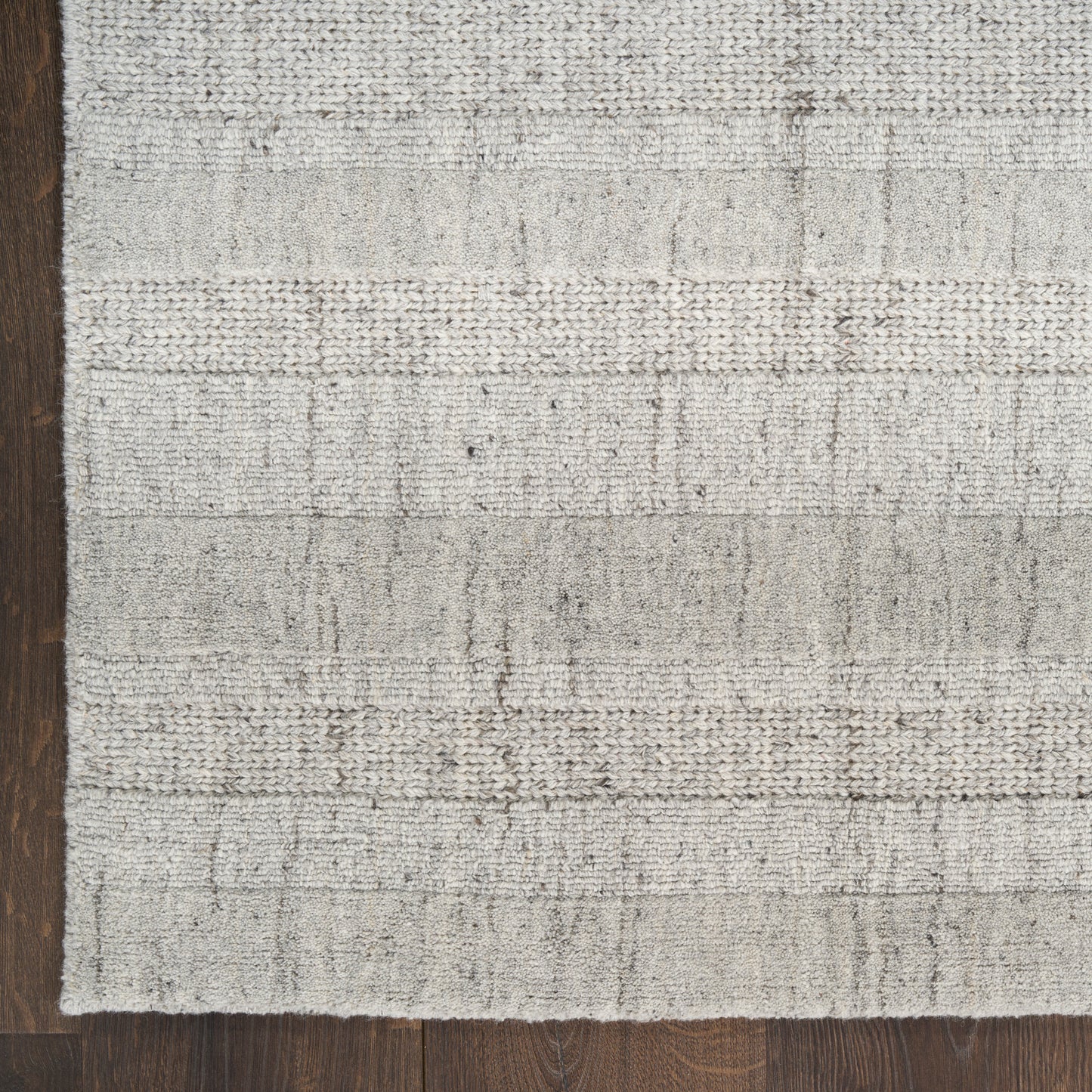 DKNY Pure Multi Weave 9'9" x 13'9" Grey Contemporary Indoor Rug