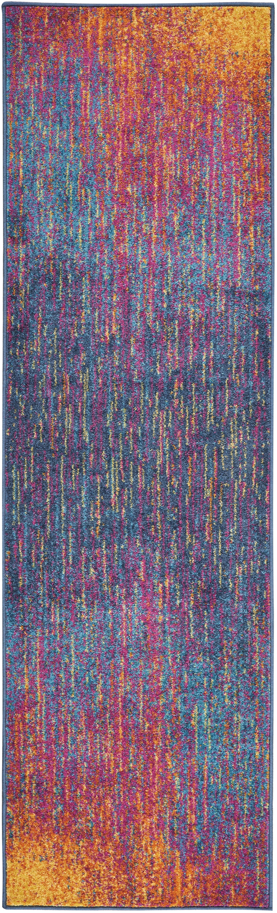 Nourison Passion 2'2" x 10' Multicolor Modern Indoor Rug