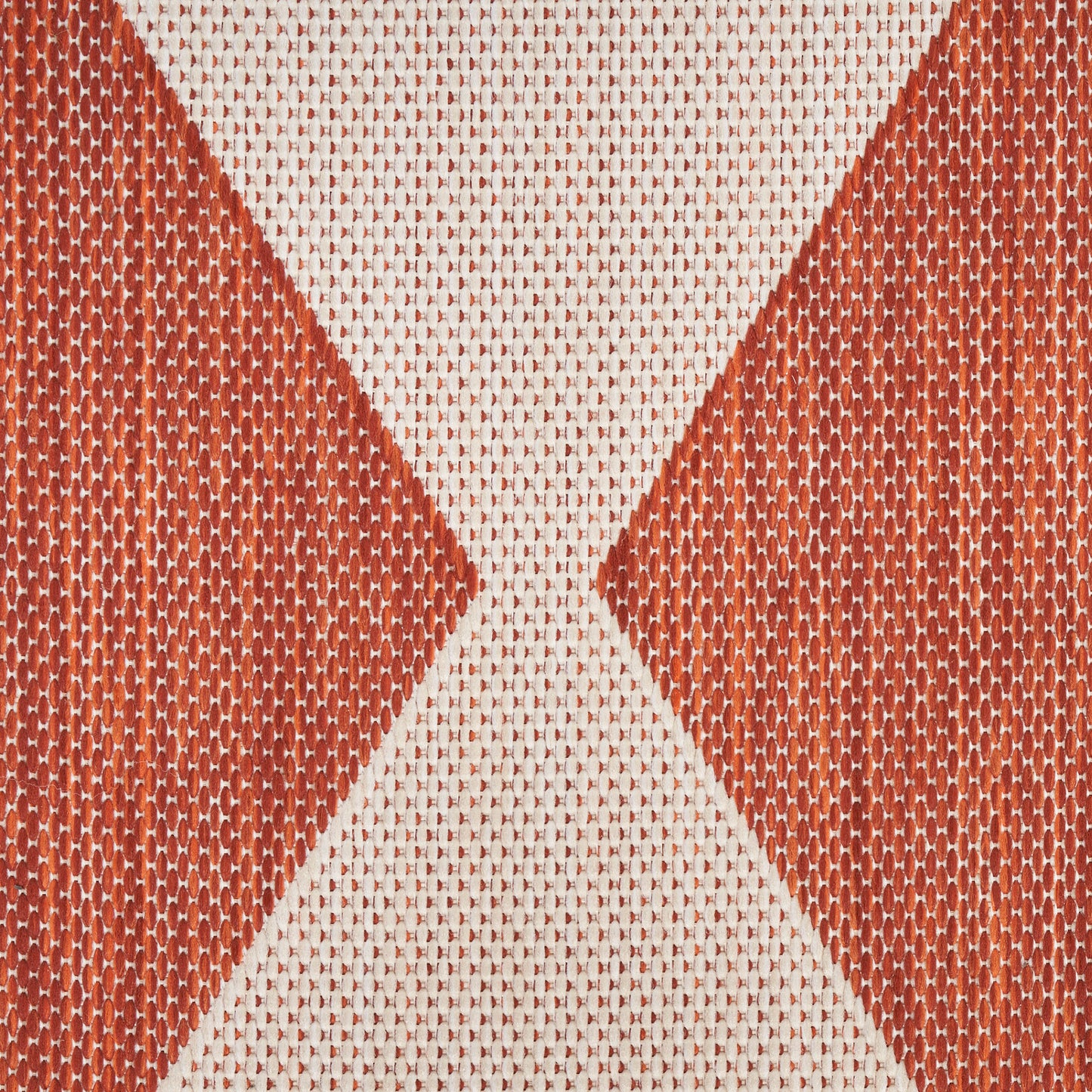 Nourison Positano 7' x 10' Terracotta Modern Rug