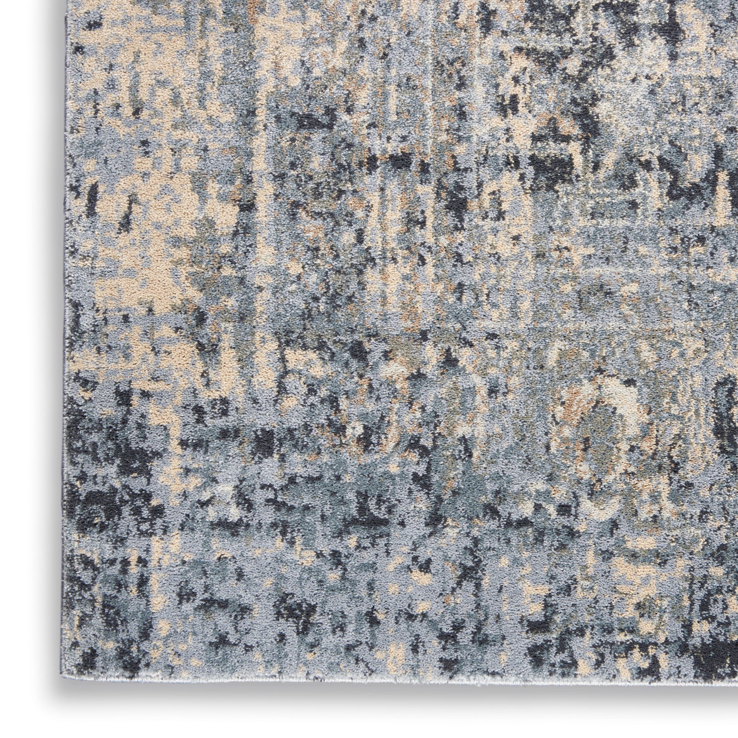 Nourison Moroccan Celebration 7'10" x 10'6" Slate Vintage Indoor Rug