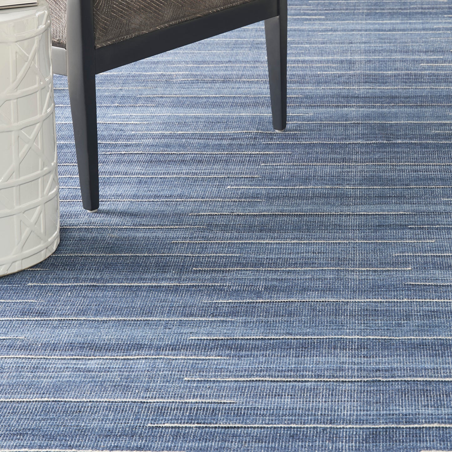 Nourison Interweave 10' x 14' Navy Modern Indoor Rug
