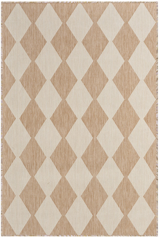 Nourison Positano 4' x 6' Jute Modern Rug