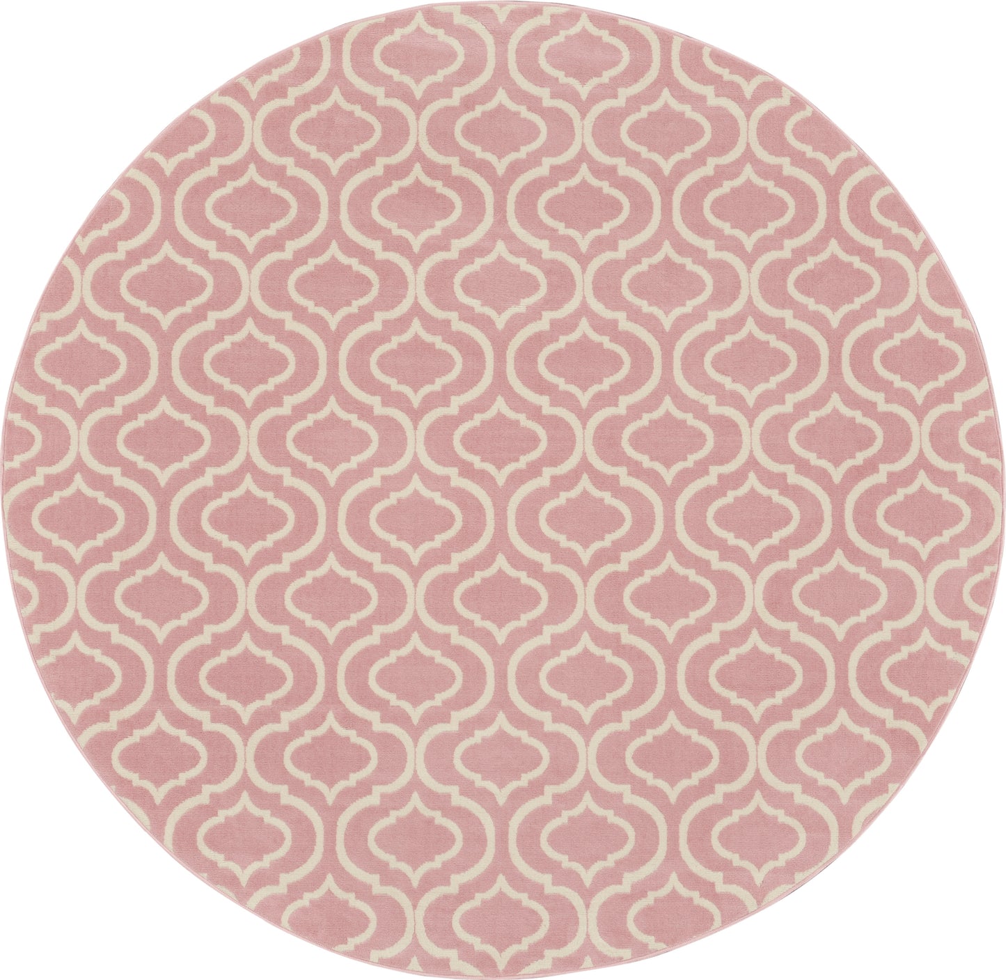 Nourison Jubilant 8' x Round Pink Contemporary Indoor Rug