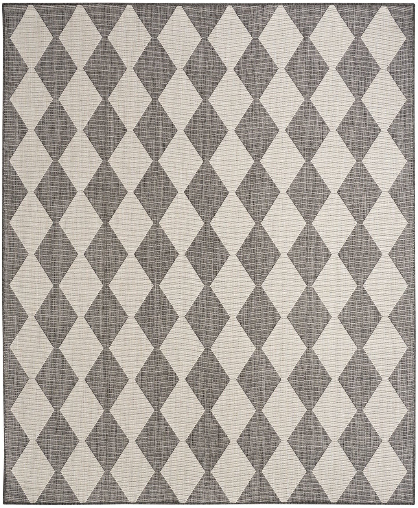 Nourison Positano 5' x 7' Charcoal Modern Rug
