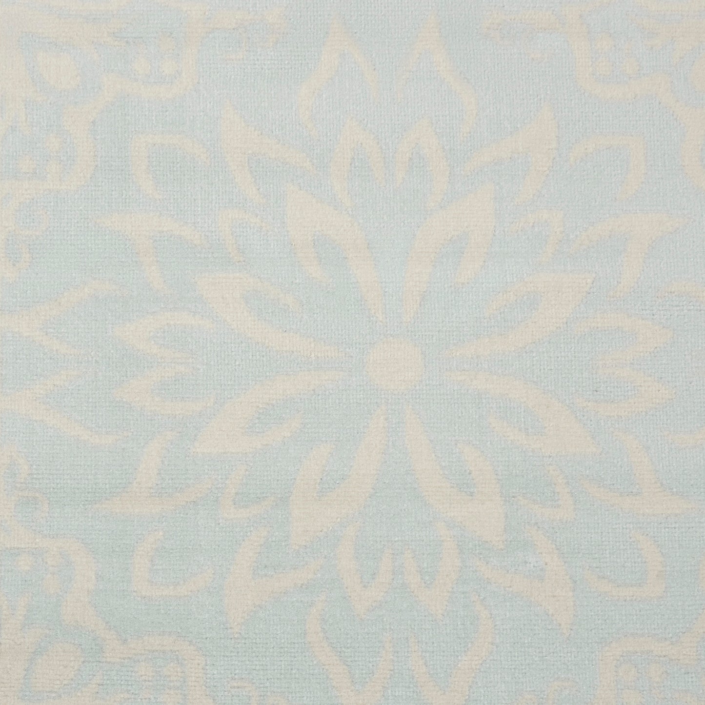 Nourison Jubilant 7'10" x 9'10" Ivory/Light Blue Farmhouse Indoor Rug