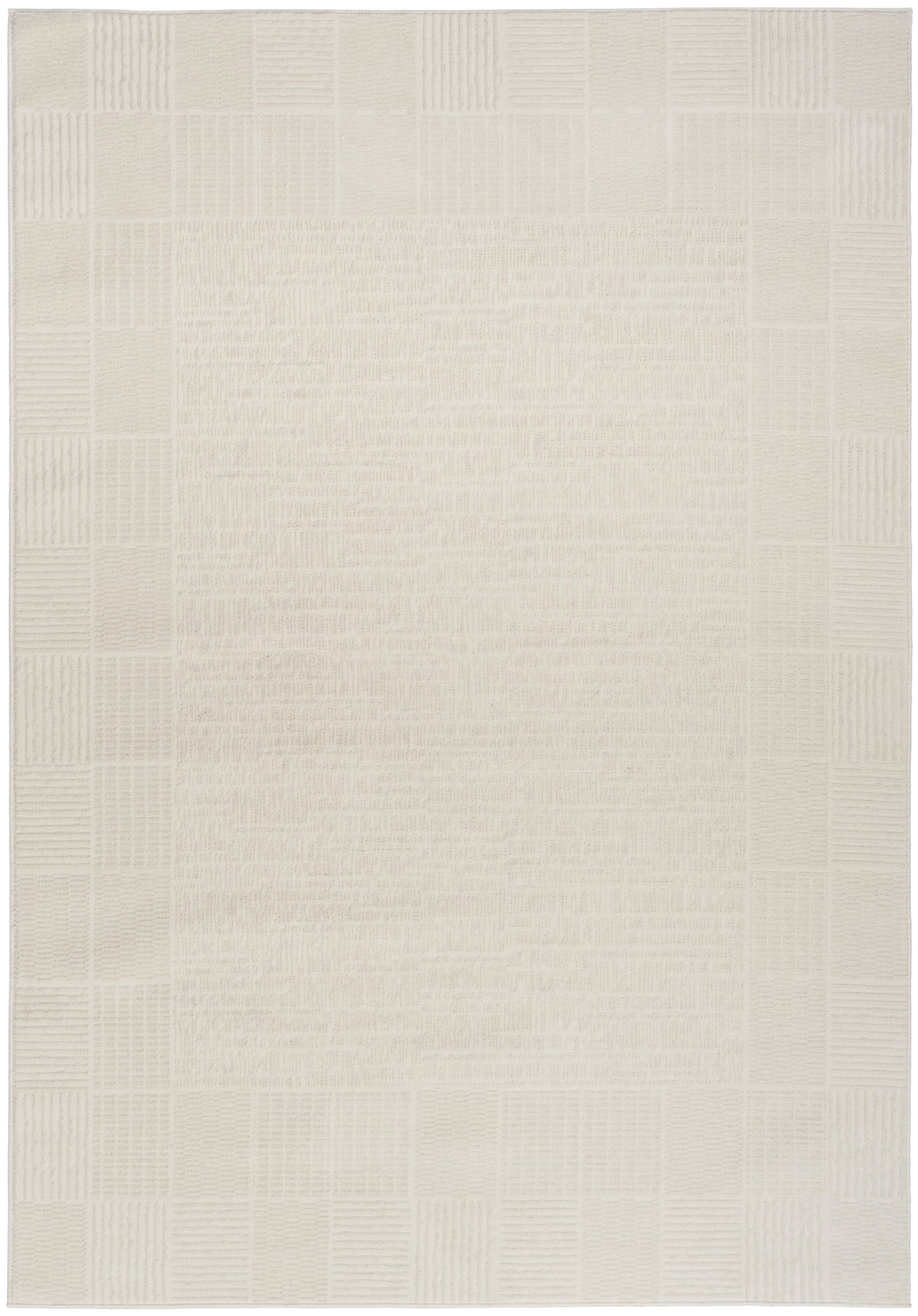 Nourison Nordic 4' x 6' Ivory Modern Indoor Rug