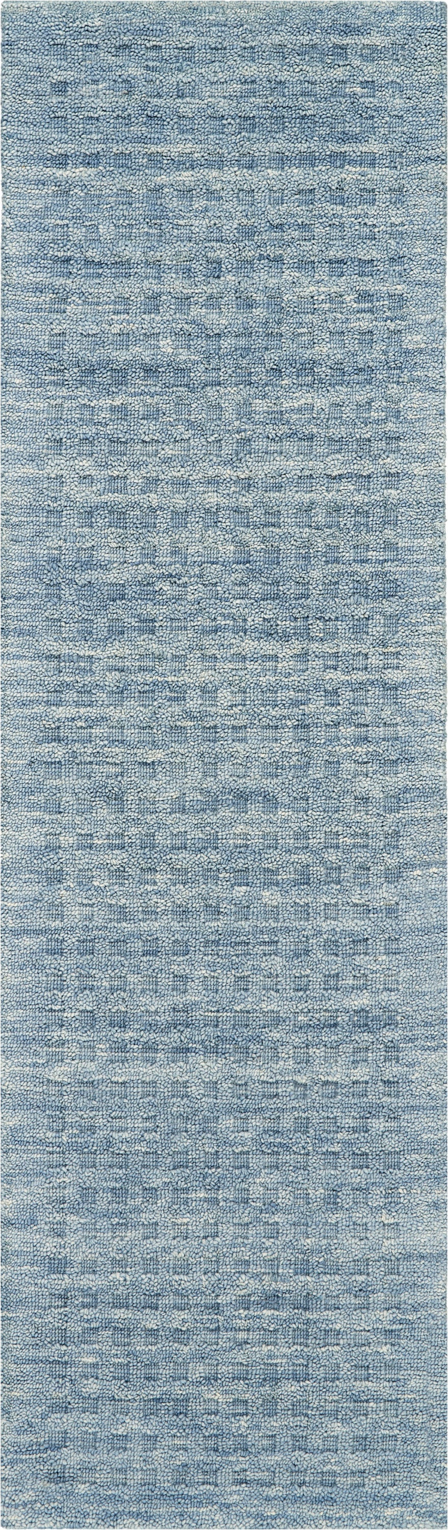 Nourison Marana 2'3" x 8' Denim Contemporary Indoor Rug