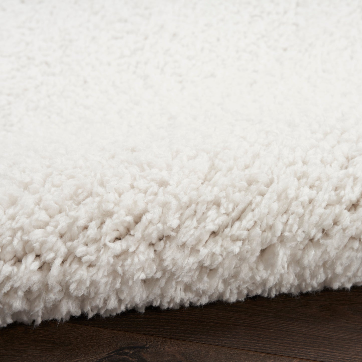 Nourison Modern Shag 5'3" x 7' Ivory Modern Indoor Rug
