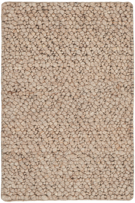 Calvin Klein Riverstone 2' x 3' Mocha Farmhouse Indoor Rug