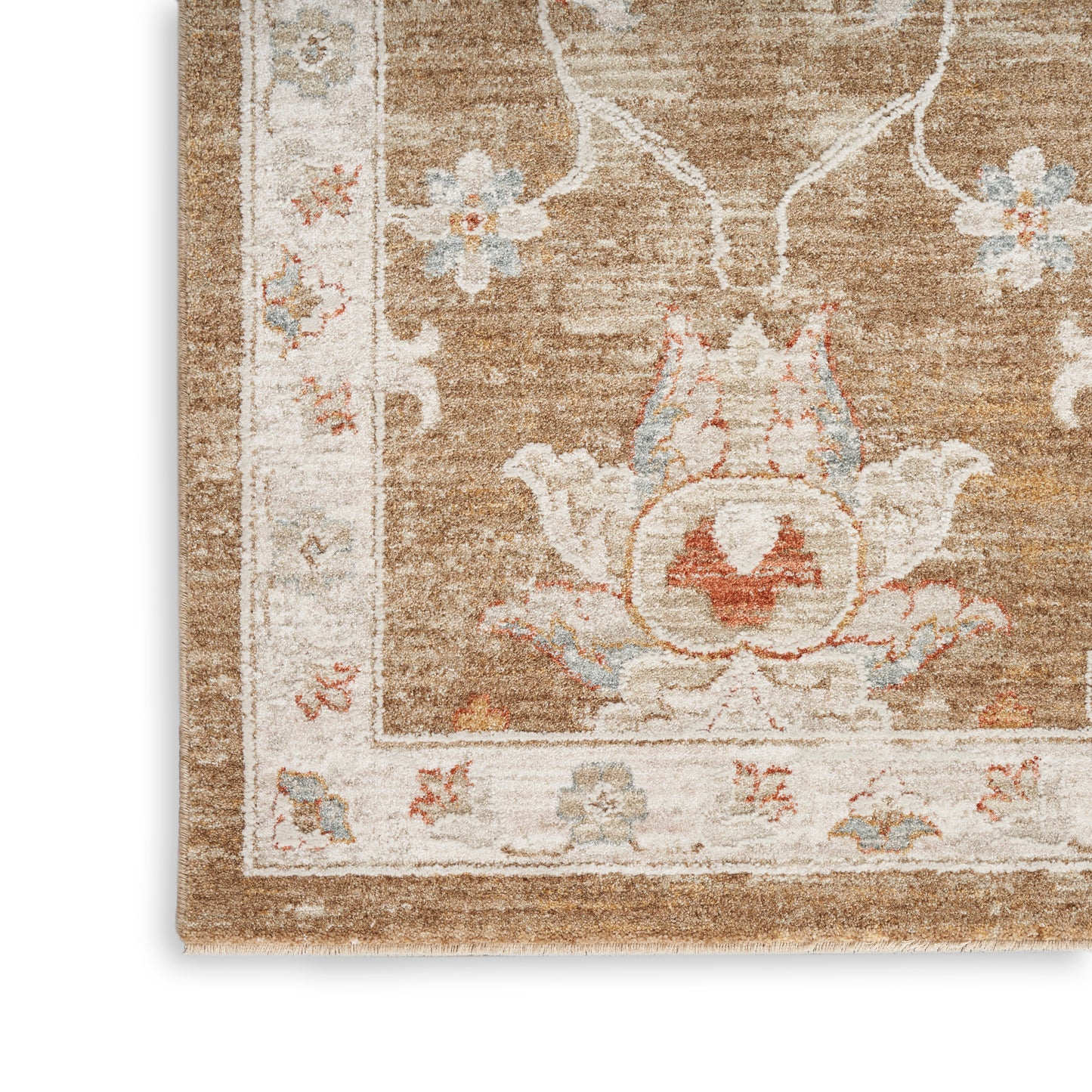 Nourison Infinite 5'3" x 7'8" Mocha Vintage Indoor Rug