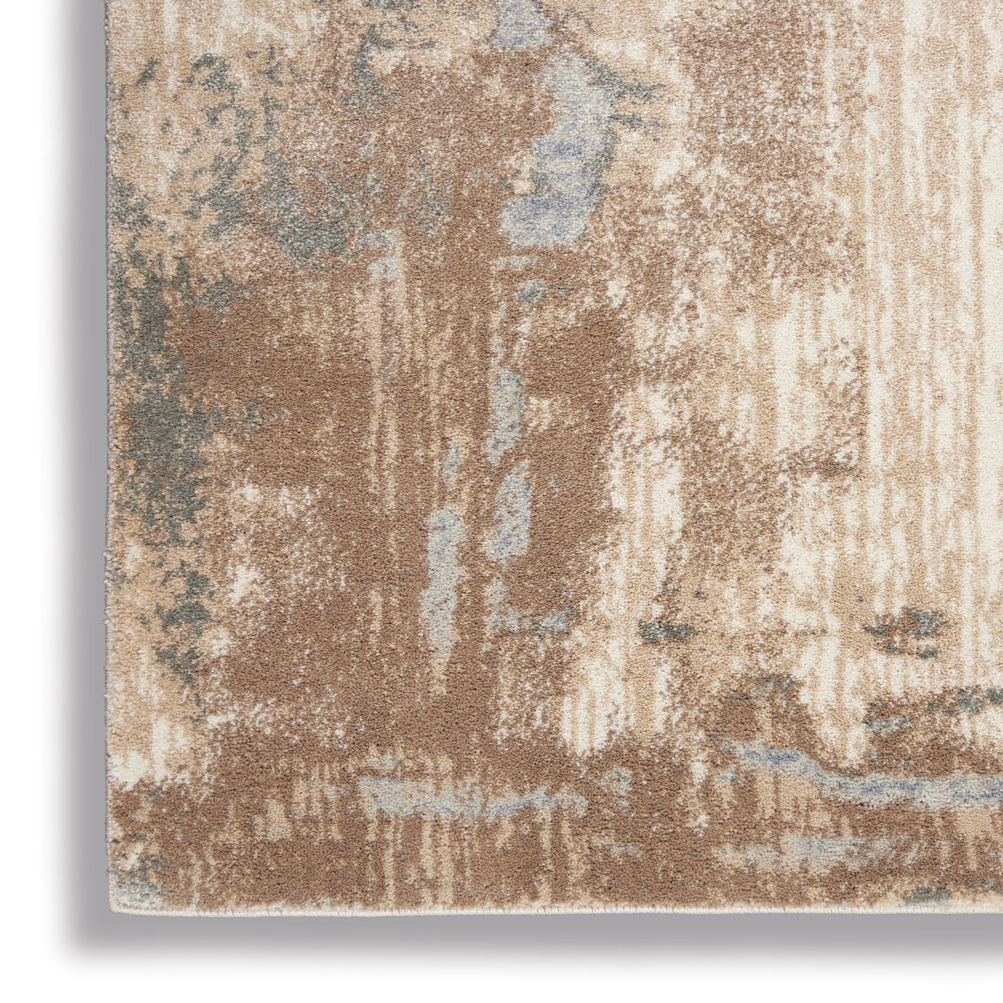 Nourison Moroccan Celebration 5'3" x 7'3" Grey/Beige Modern Indoor Rug