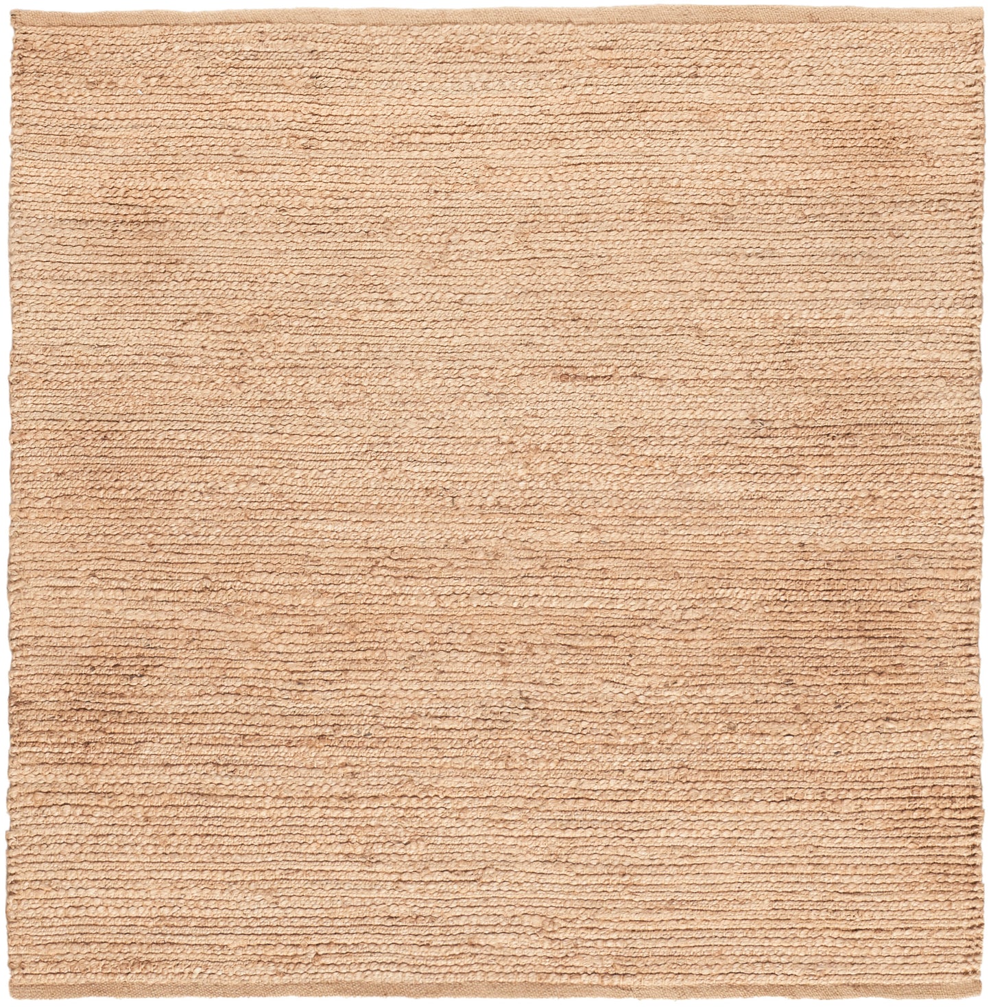 Nourison Natural Jute 5' x square Bleached Farmhouse Indoor Rug