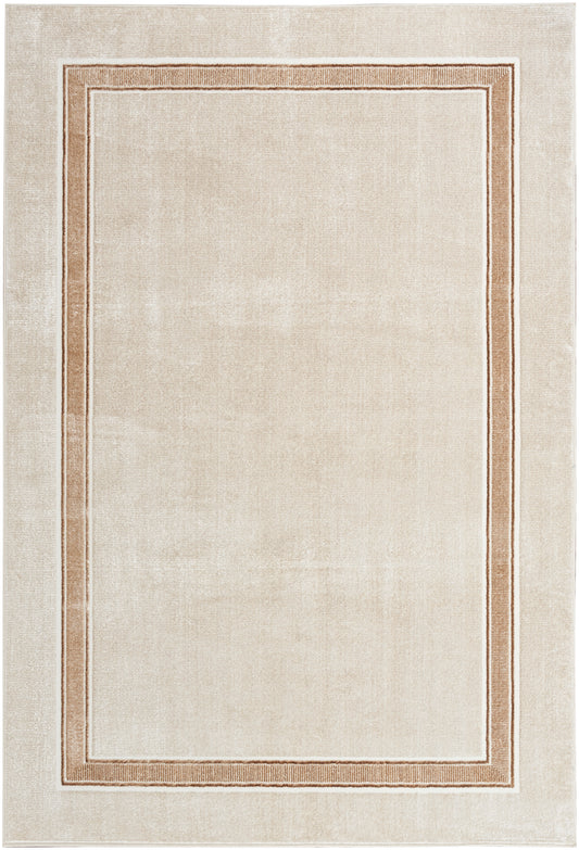 Nourison Glitz 3'11" x 5'11" Ivory Cream Contemporary Indoor Rug