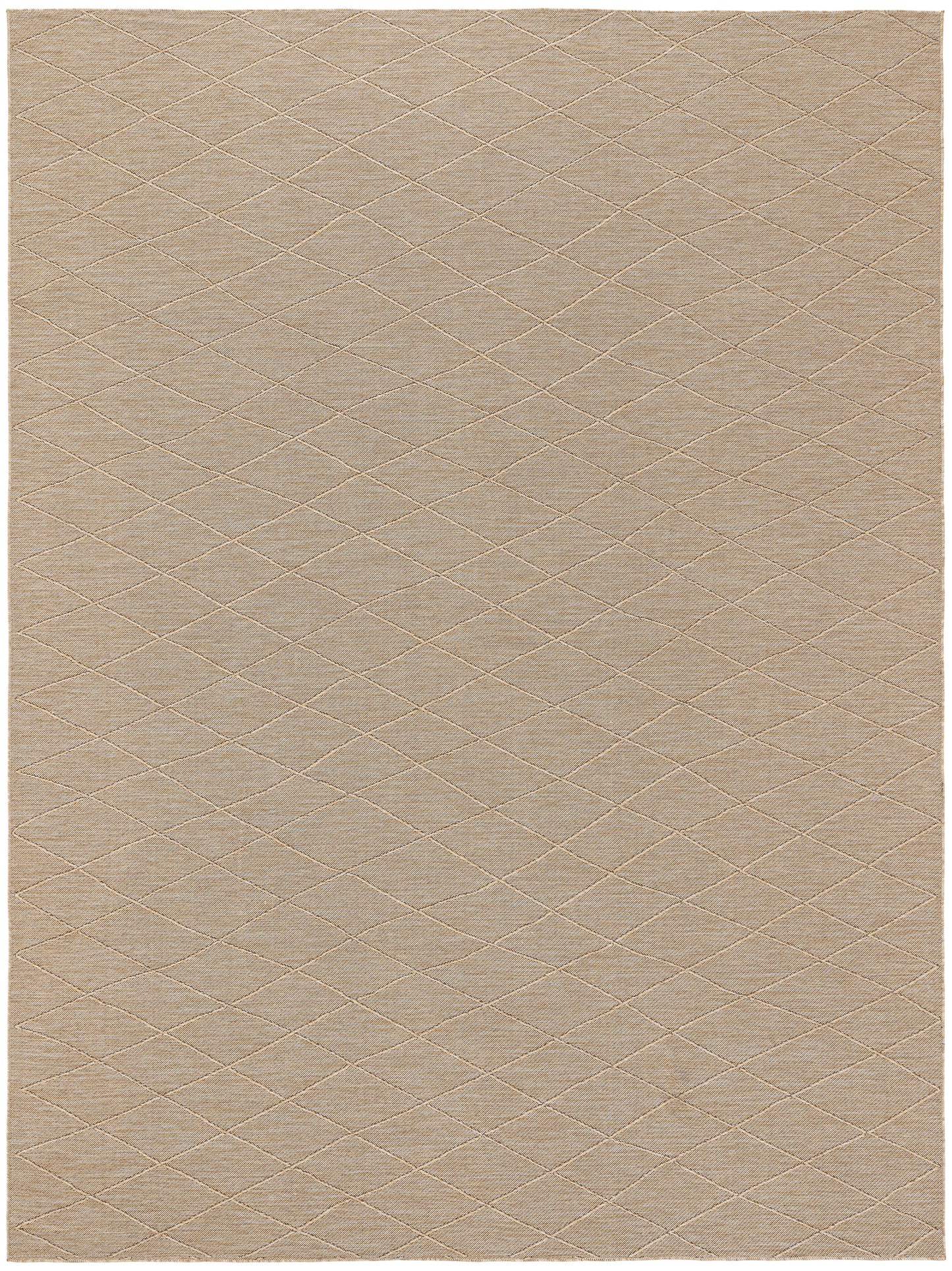 Nourison Washable Solutions 9' x 12' Natural Modern Rug