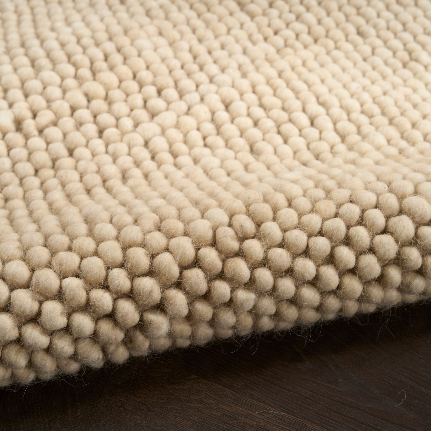 DKNY Pure Knots 9'9" x 13'9" Beige Modern Indoor Rug