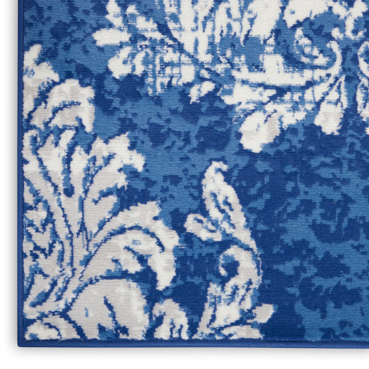 Nourison Whimsicle 5' x 7' Navy Ivory Farmhouse Indoor Rug