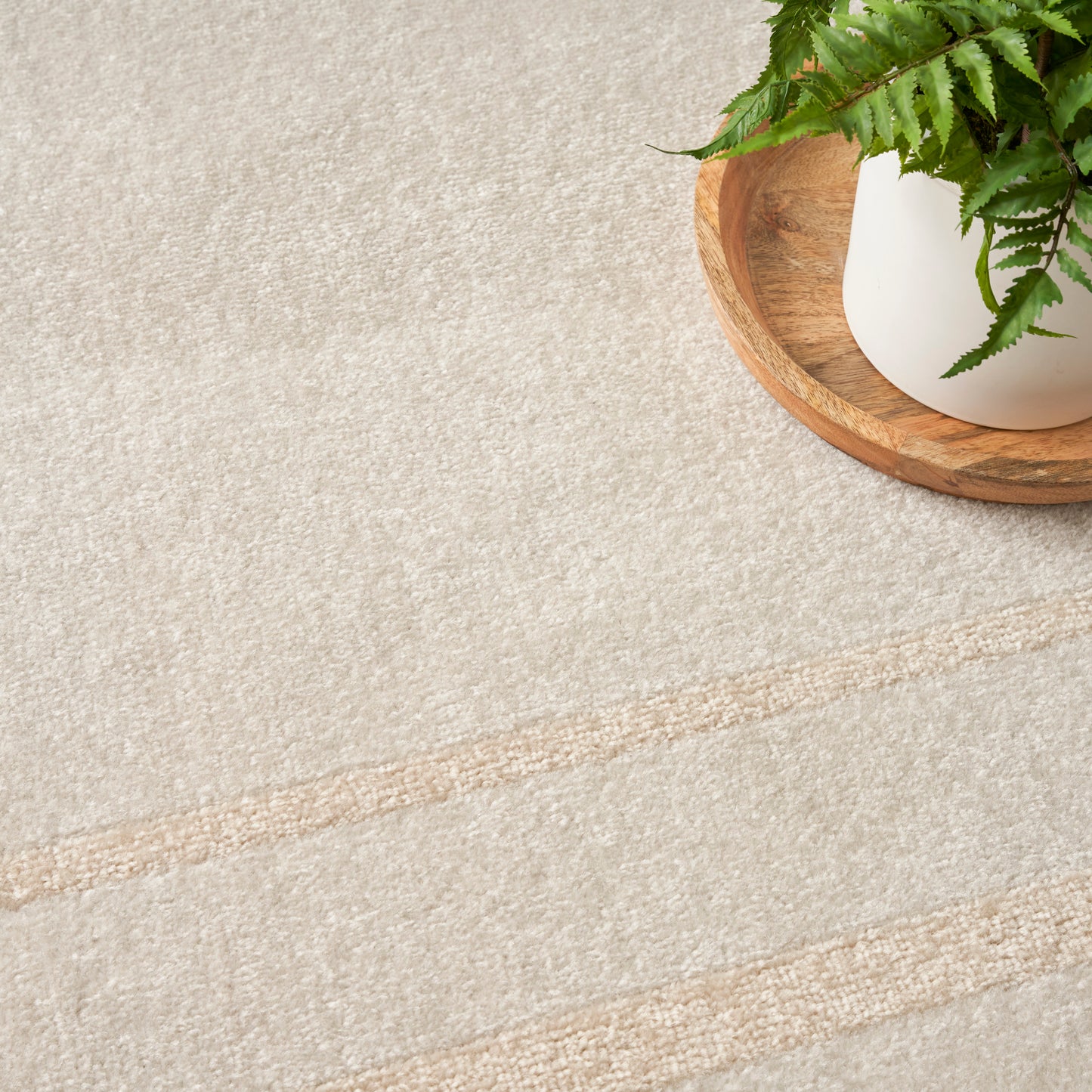Nourison Nourison Essentials 4' x 6' Ivory Gold Contemporary Rug