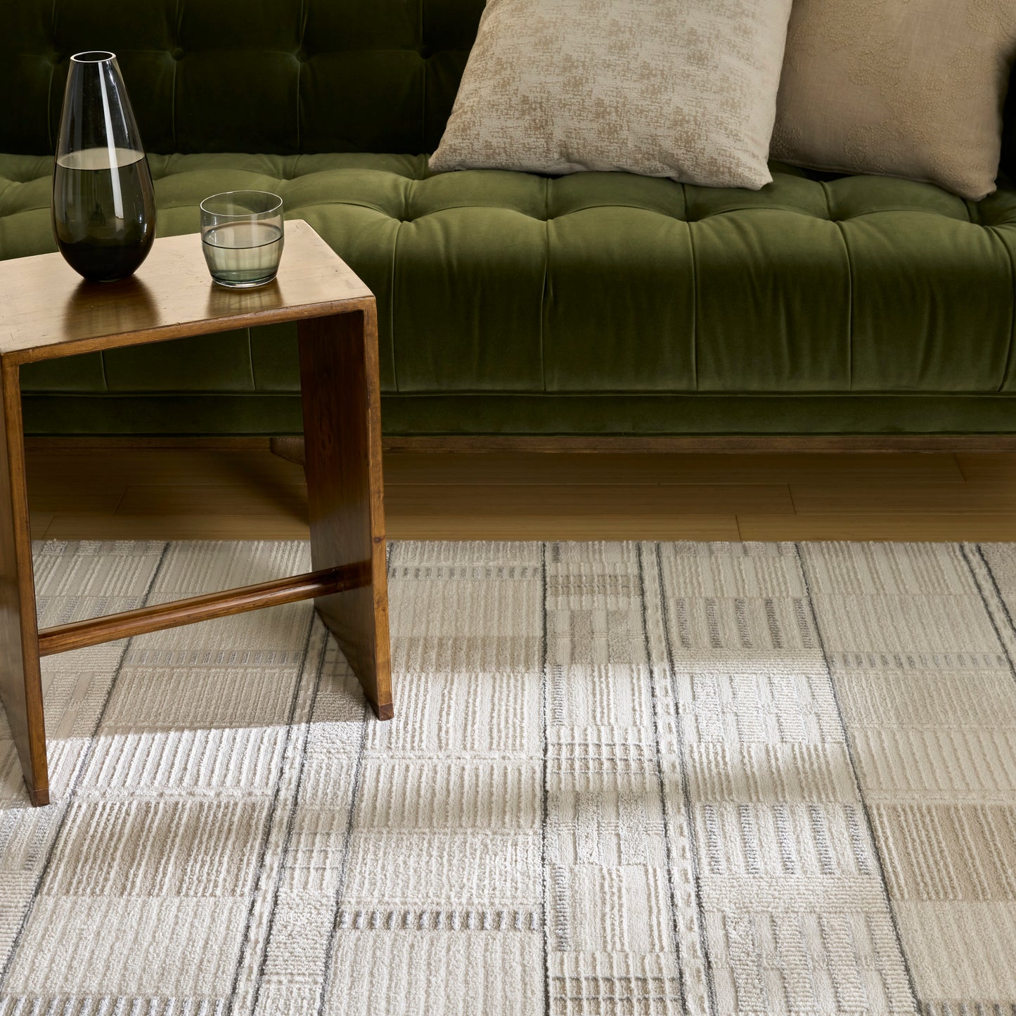 Nourison Nordic 8' x 10' Ivory Grey Modern Indoor Rug