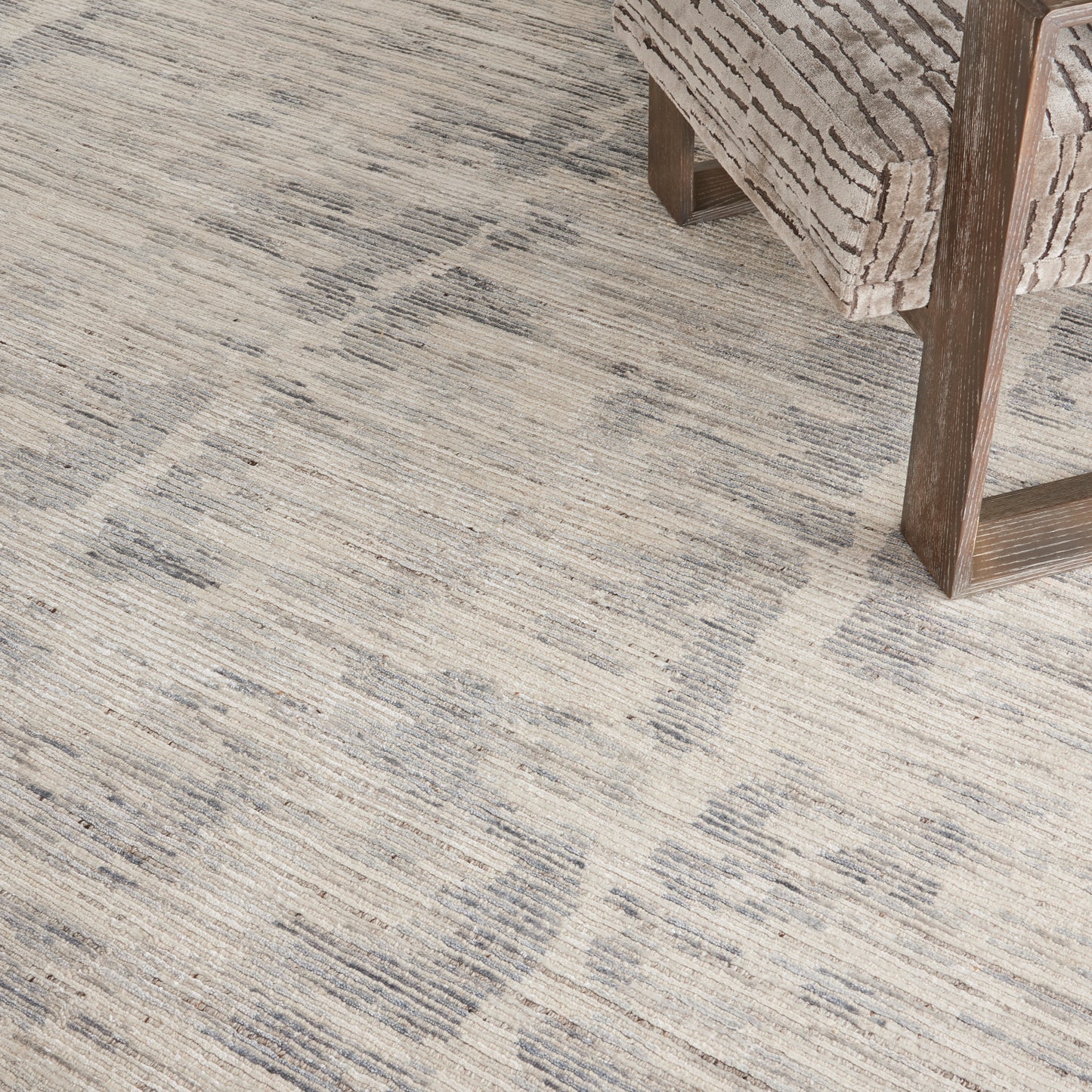 Nourison Ocean 9'9" x 13'9" Ivory Slate Modern Indoor Rug