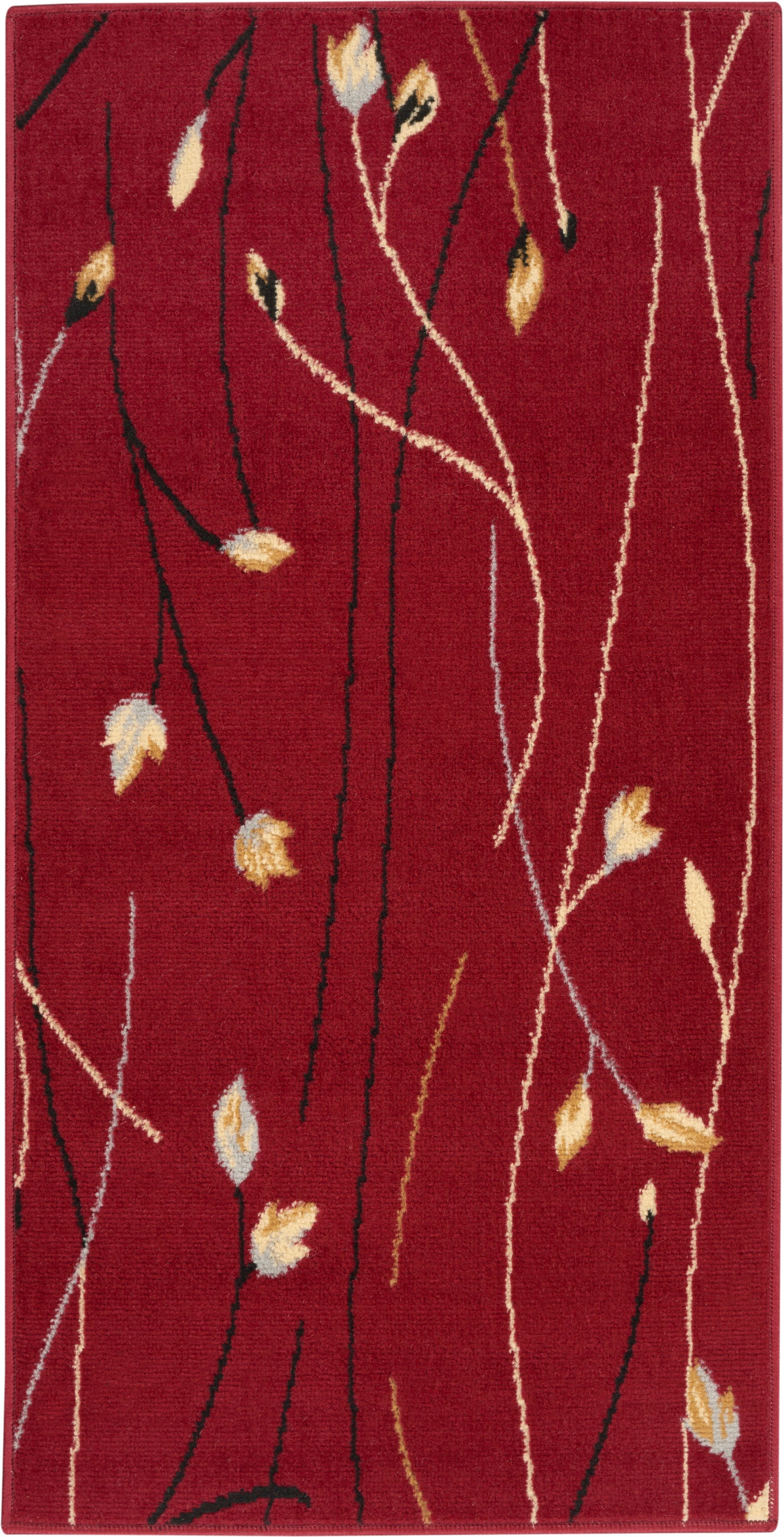 Nourison Grafix 2' x 4' Red Contemporary Indoor Rug
