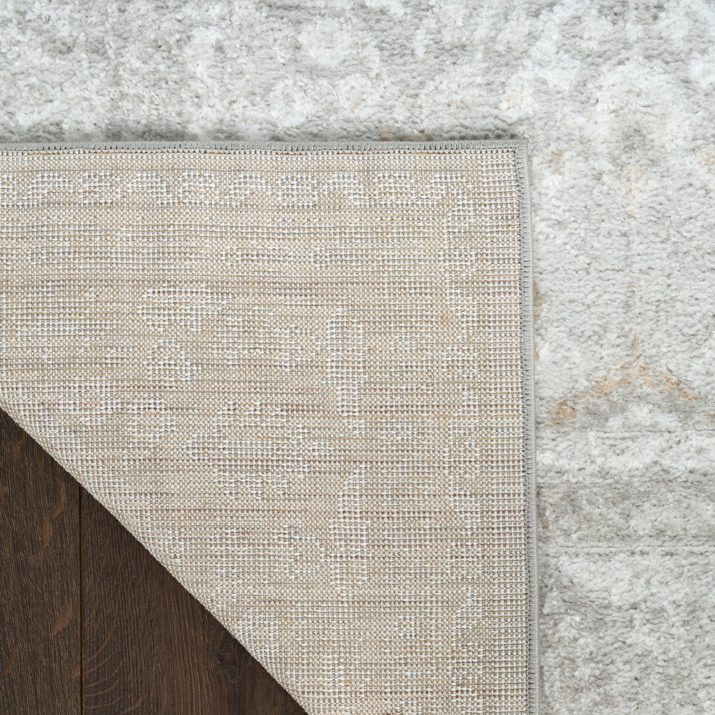 Nourison Dekor 7'10" x 9'10" Grey Vintage Indoor Rug