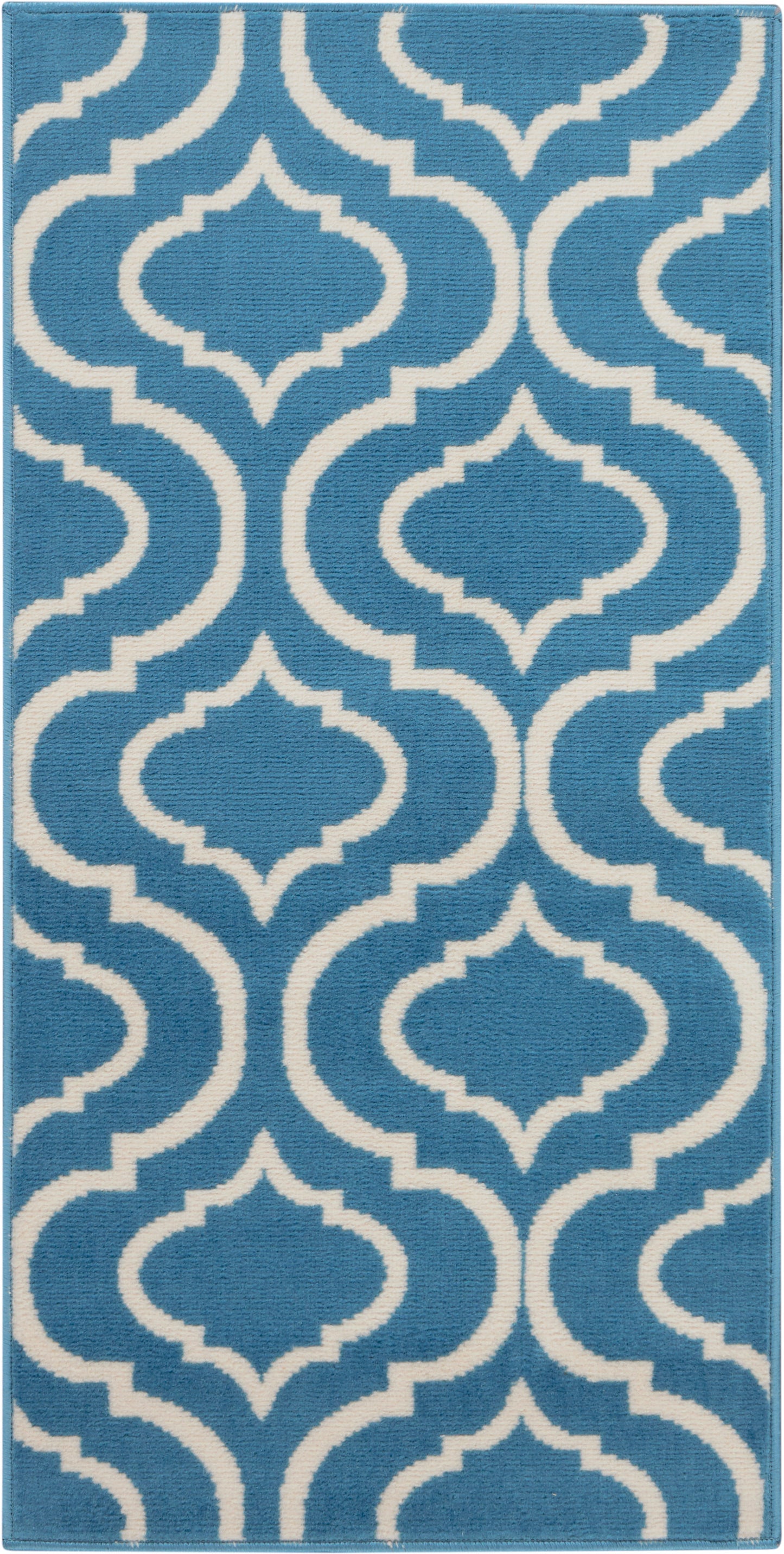Nourison Jubilant 2' x 4' Blue Contemporary Indoor Rug